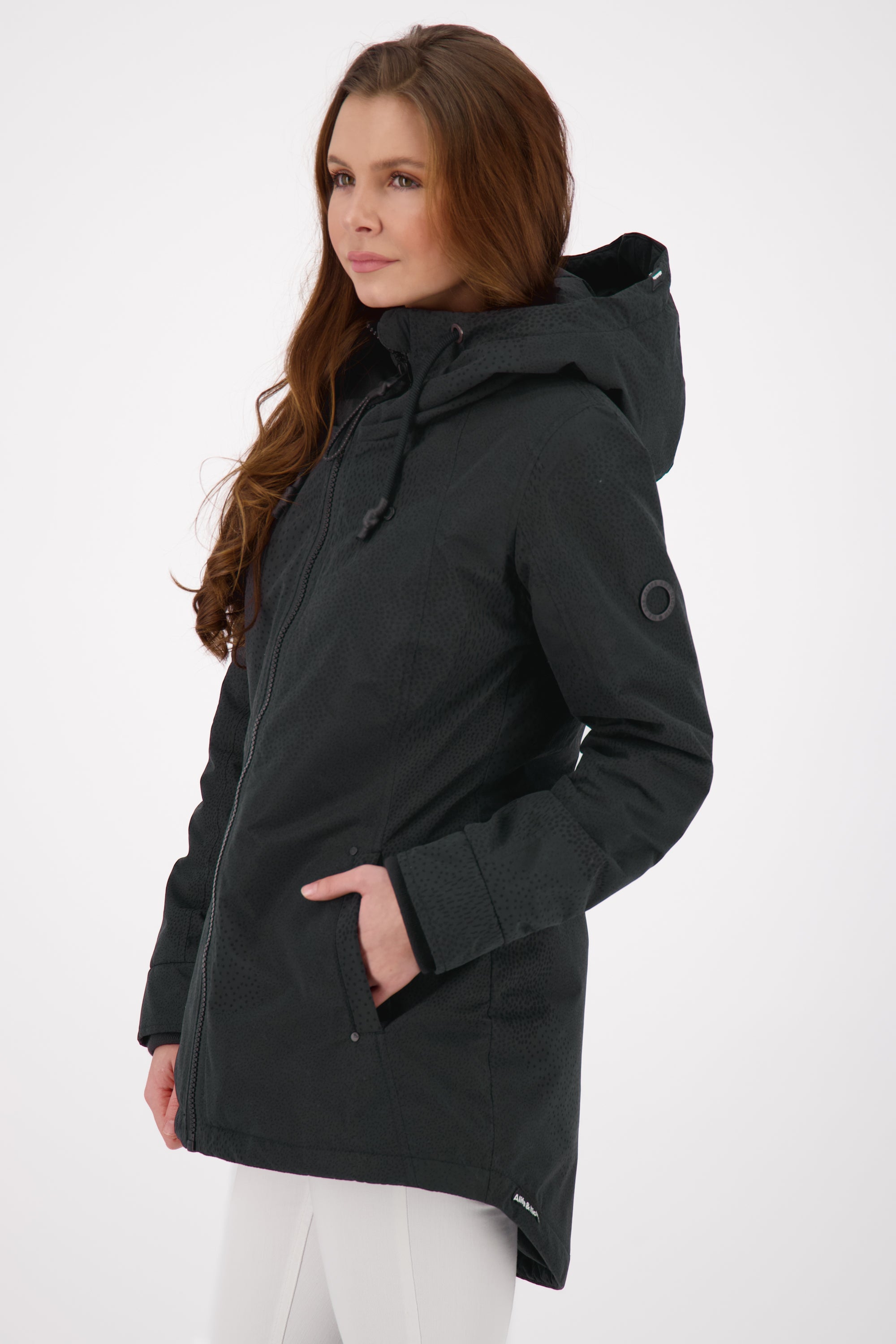 Damenjacke von Alife and Kickin - LilouAK B mit sportivem Design Schwarz