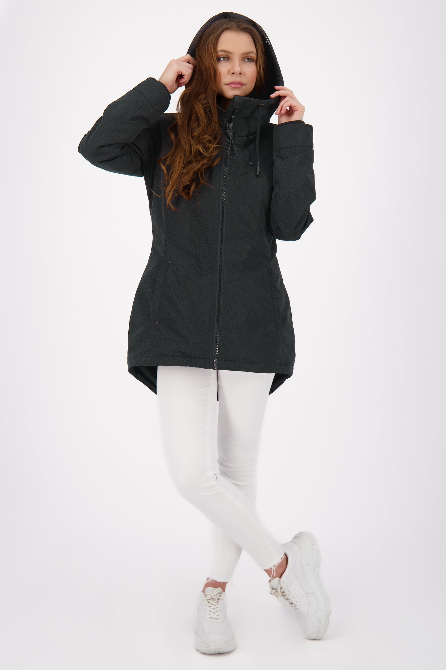 Damenjacke von Alife and Kickin - LilouAK B mit sportivem Design Schwarz