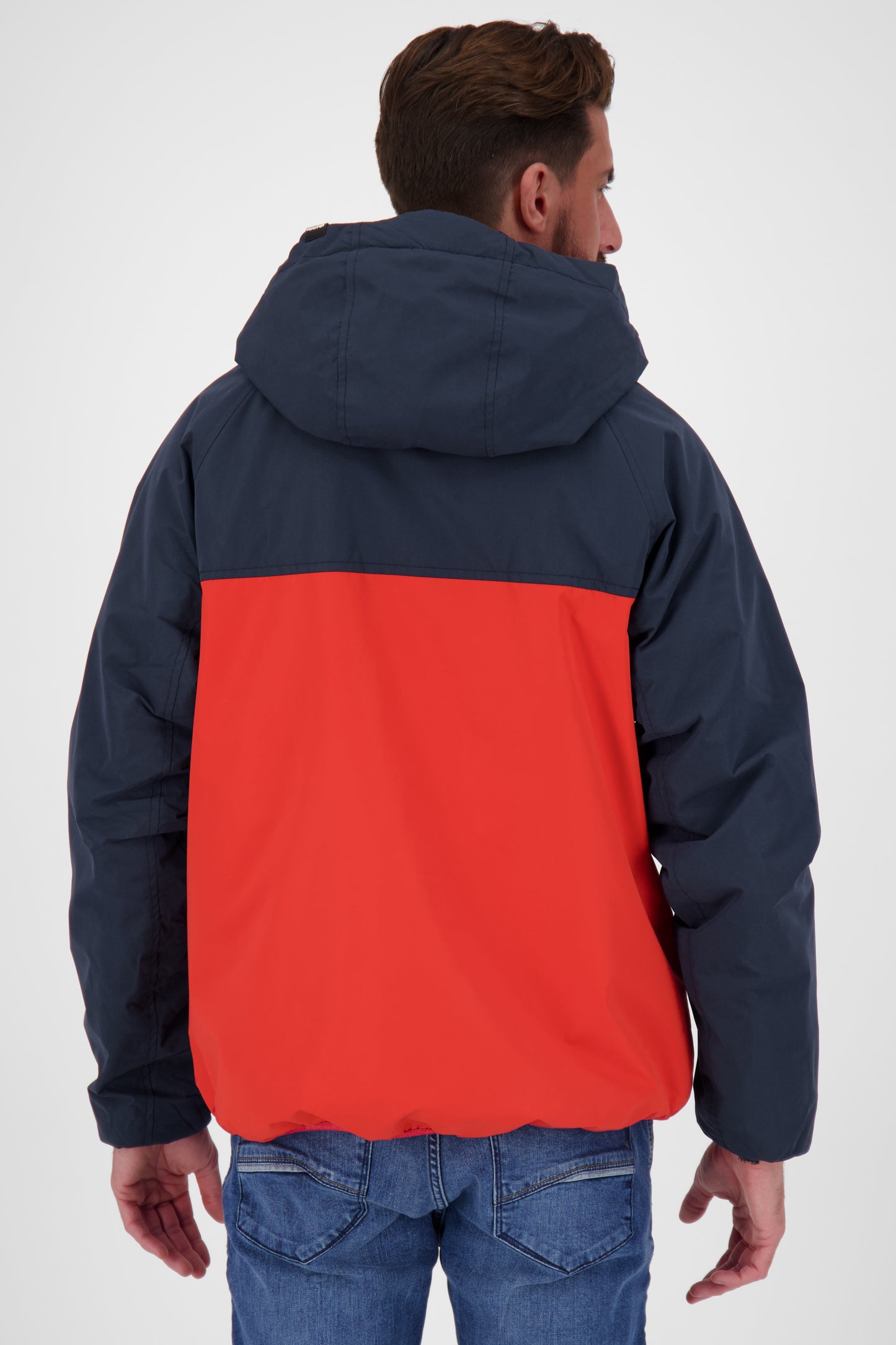 Stylische Herrenjacke für Wind und Wetter – Mr DiamondAK A Rot