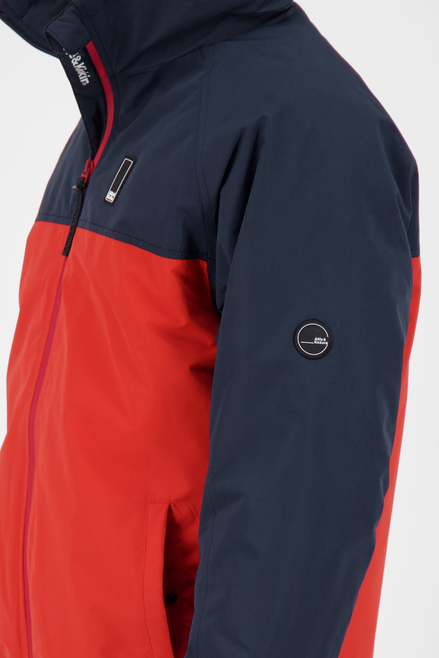 Stylische Herrenjacke für Wind und Wetter – Mr DiamondAK A Rot