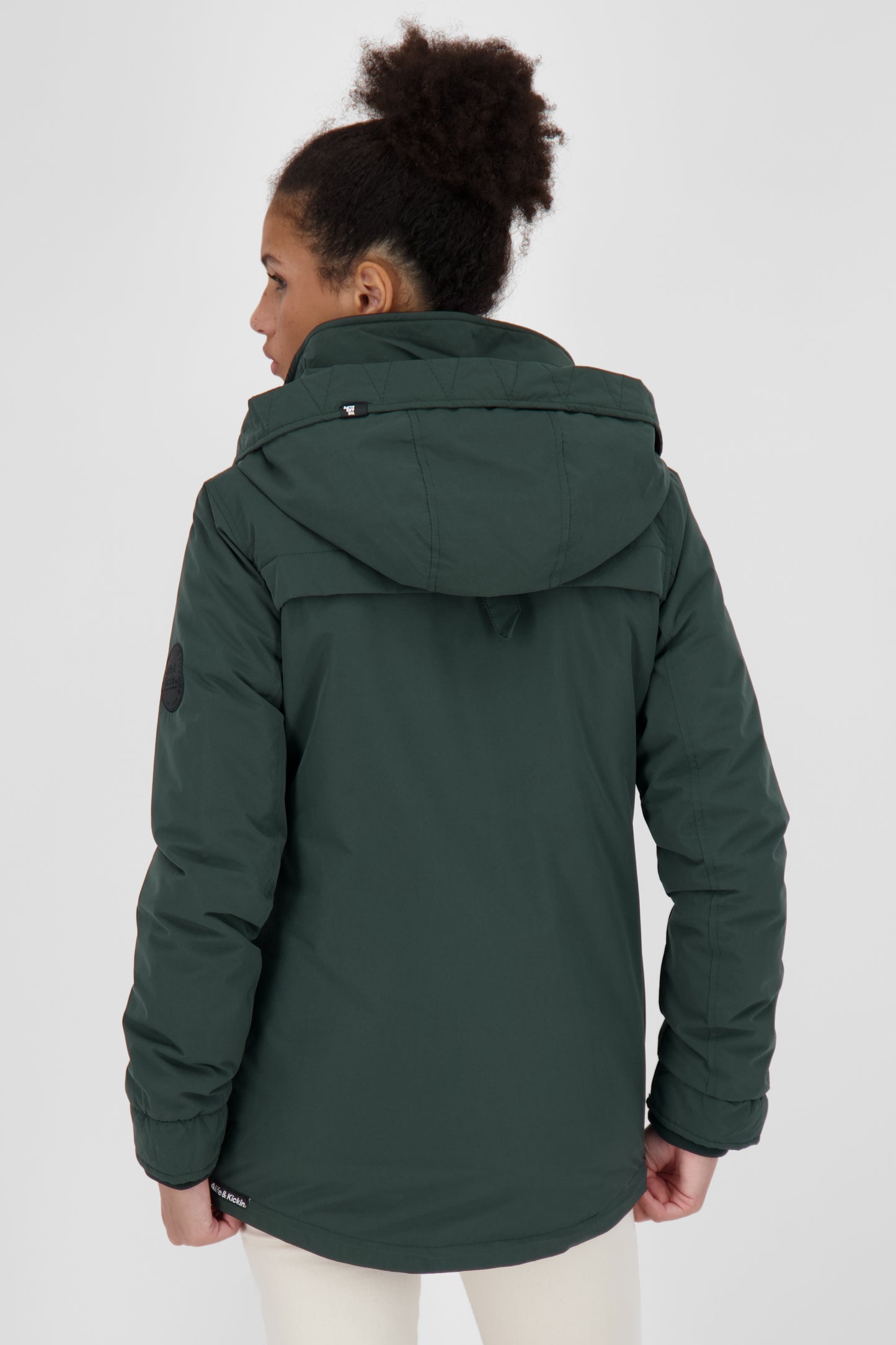 Alife and Kickin NaomiAK A - sportliche Winterjacke für Damen Dunkelgrün