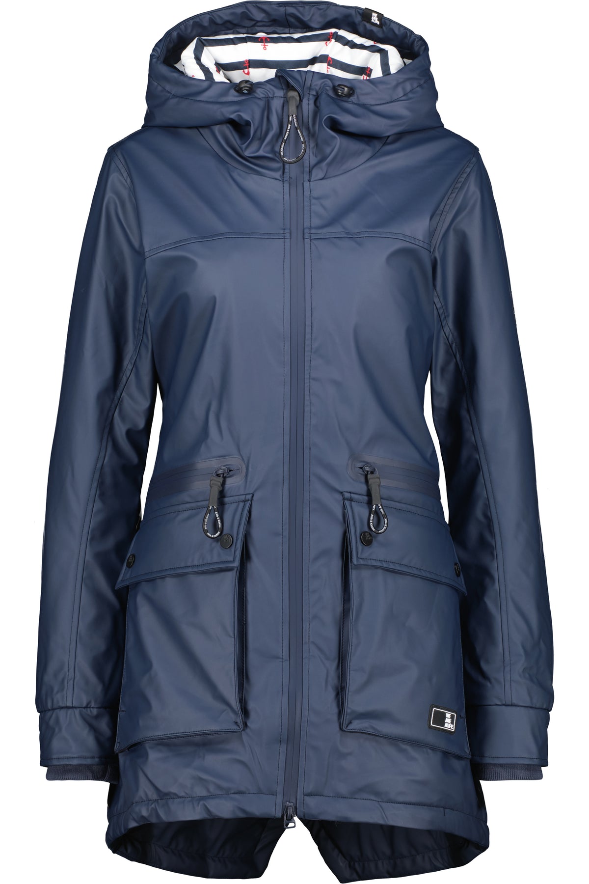 AudreyAK A Raincoat Dunkelblau