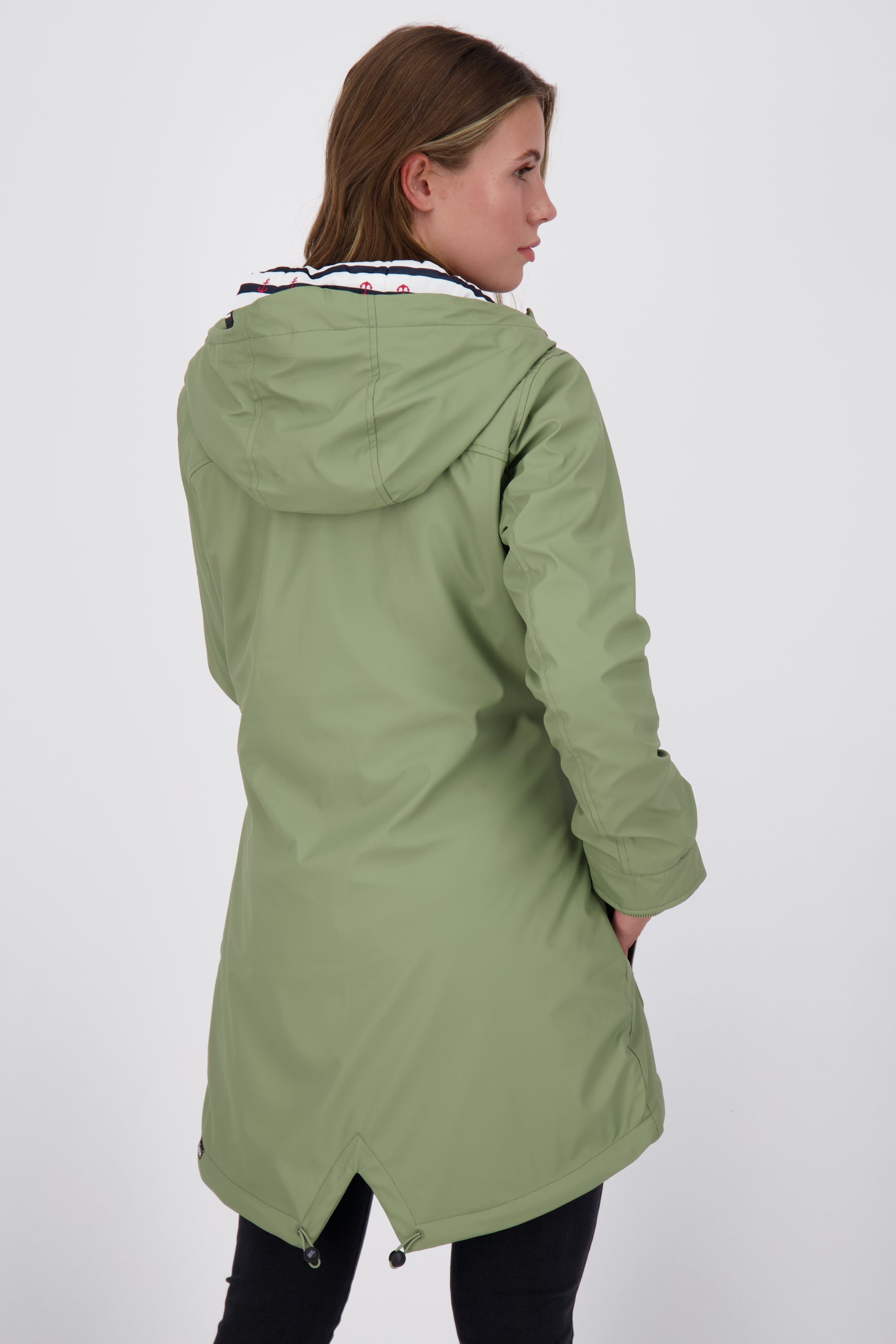 Regenmantel AudreyAK A - warm & modisch in bunten Farben Grün