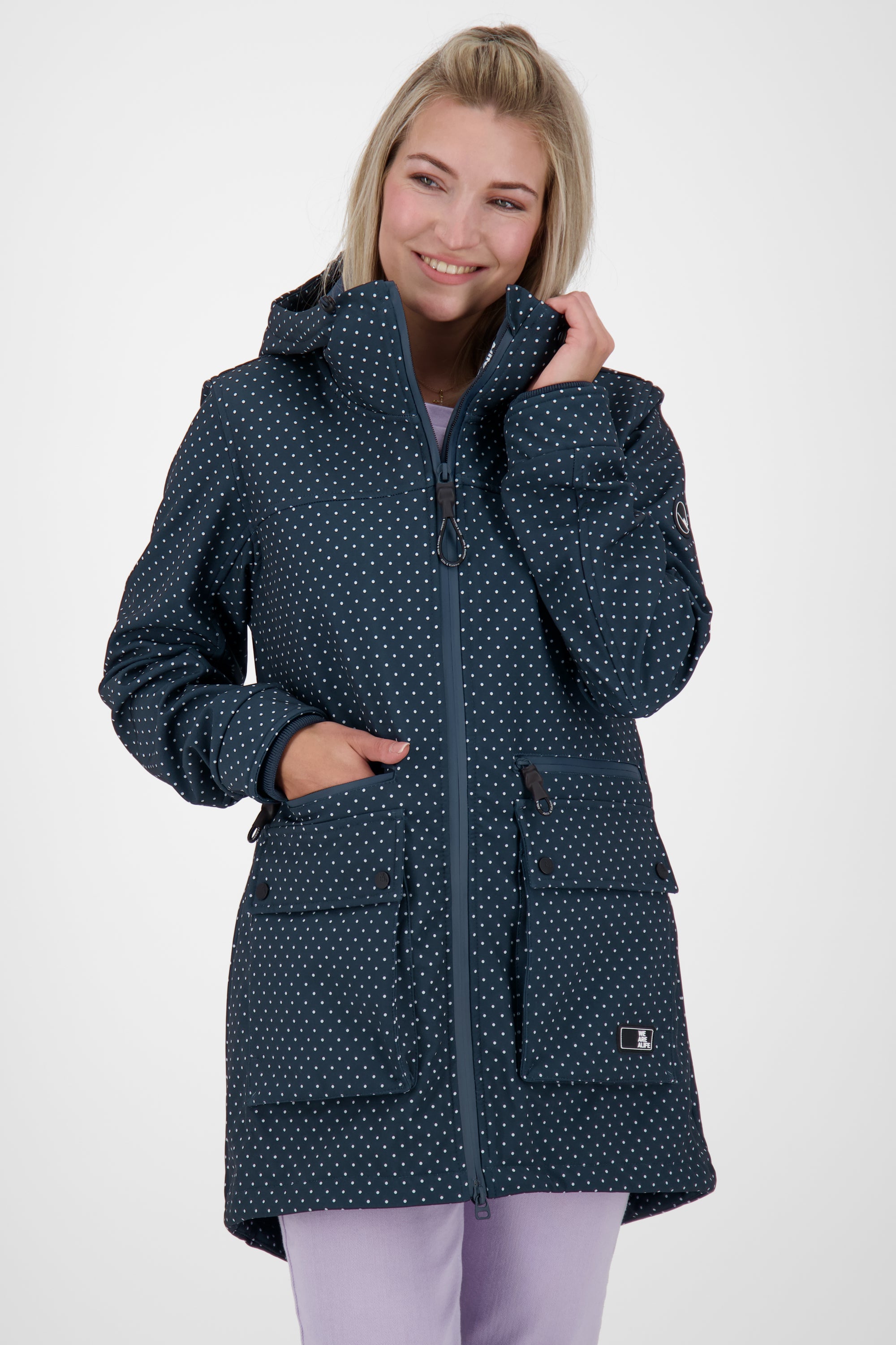 Moderne Damenjacke - AudreyAK S Softshelljacke Dunkelblau