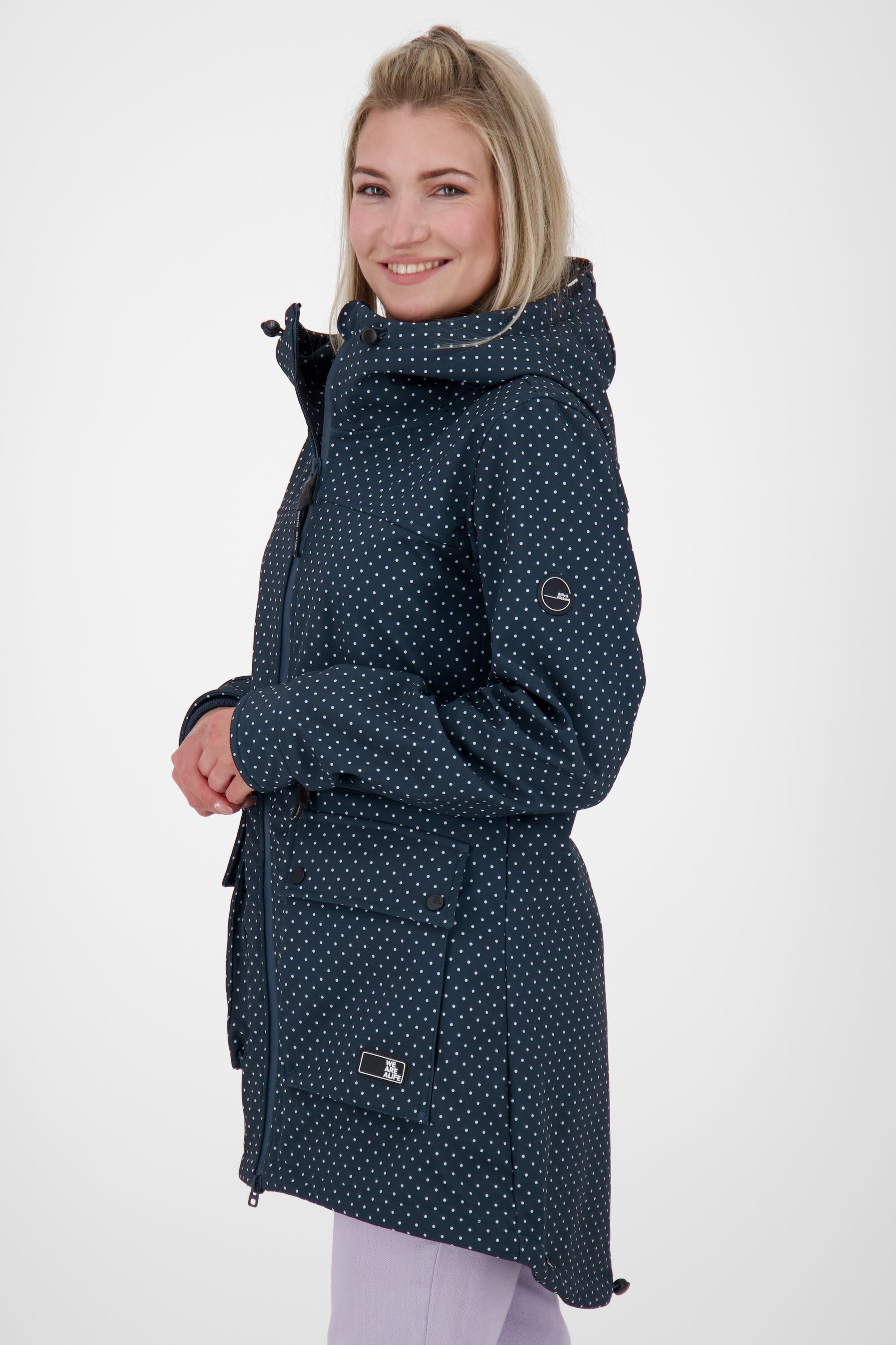 Moderne Damenjacke - AudreyAK S Softshelljacke Dunkelblau
