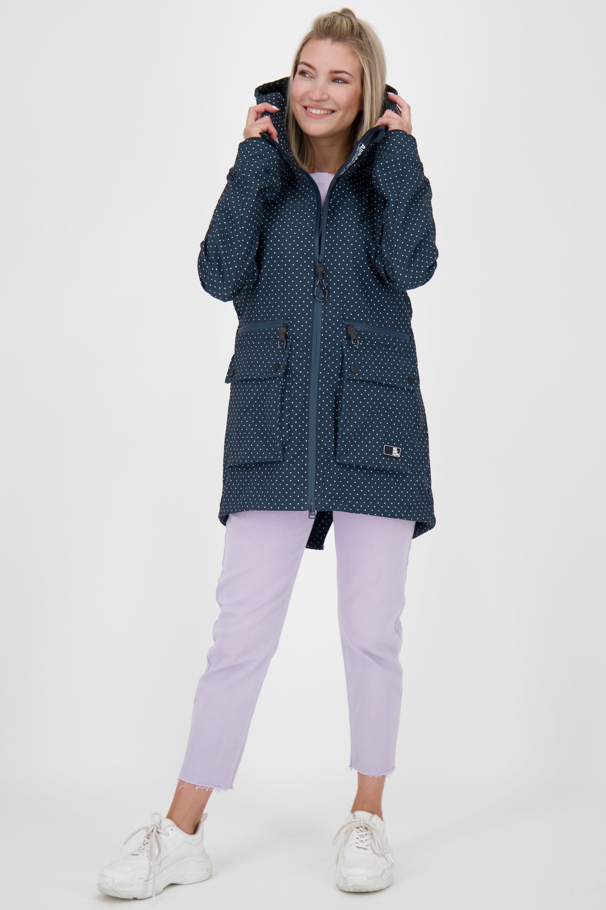 Moderne Damenjacke - AudreyAK S Softshelljacke Dunkelblau