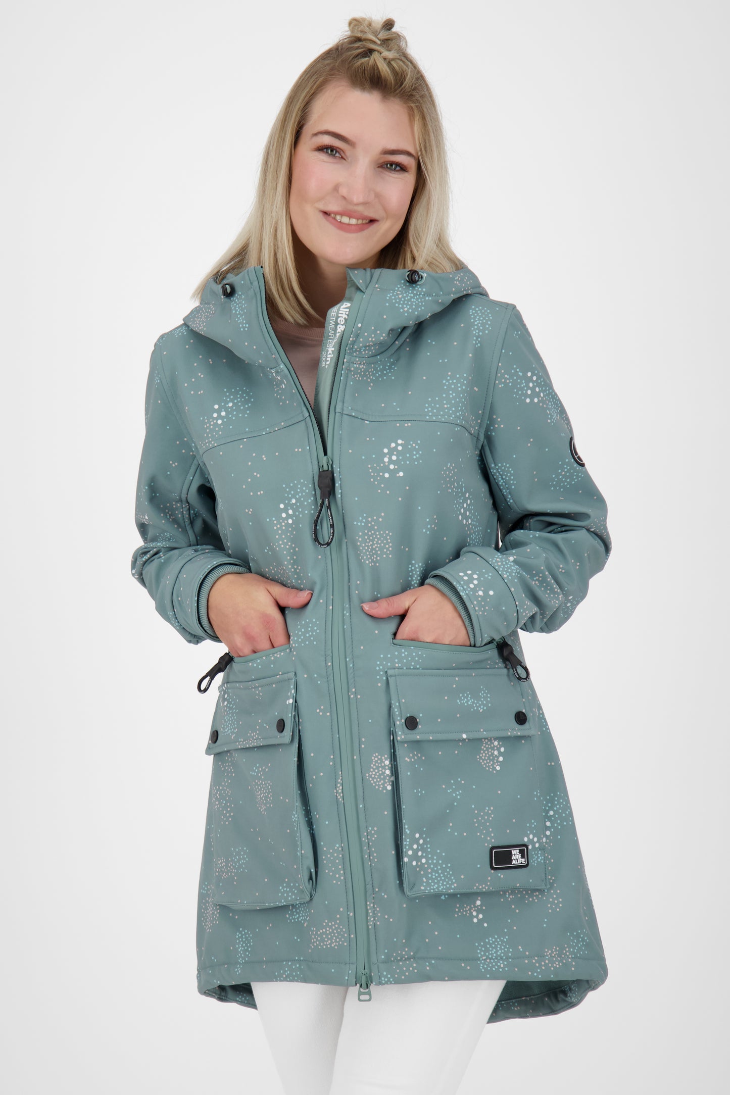 Moderne Damenjacke - AudreyAK S Softshelljacke Grau