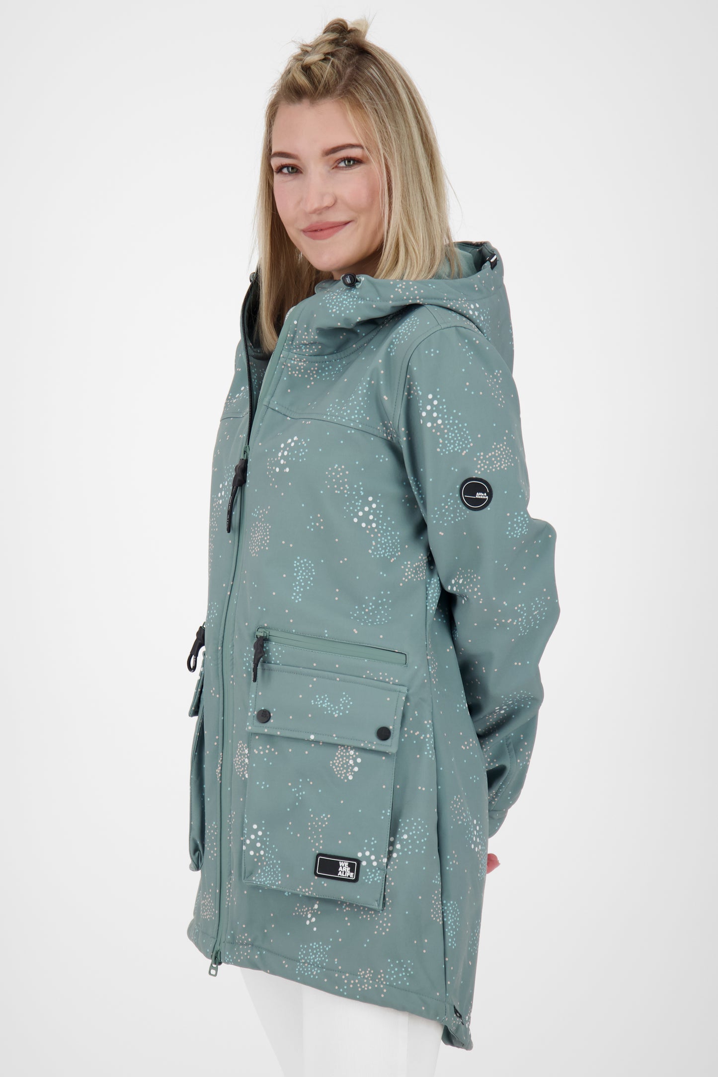 Moderne Damenjacke - AudreyAK S Softshelljacke Grau