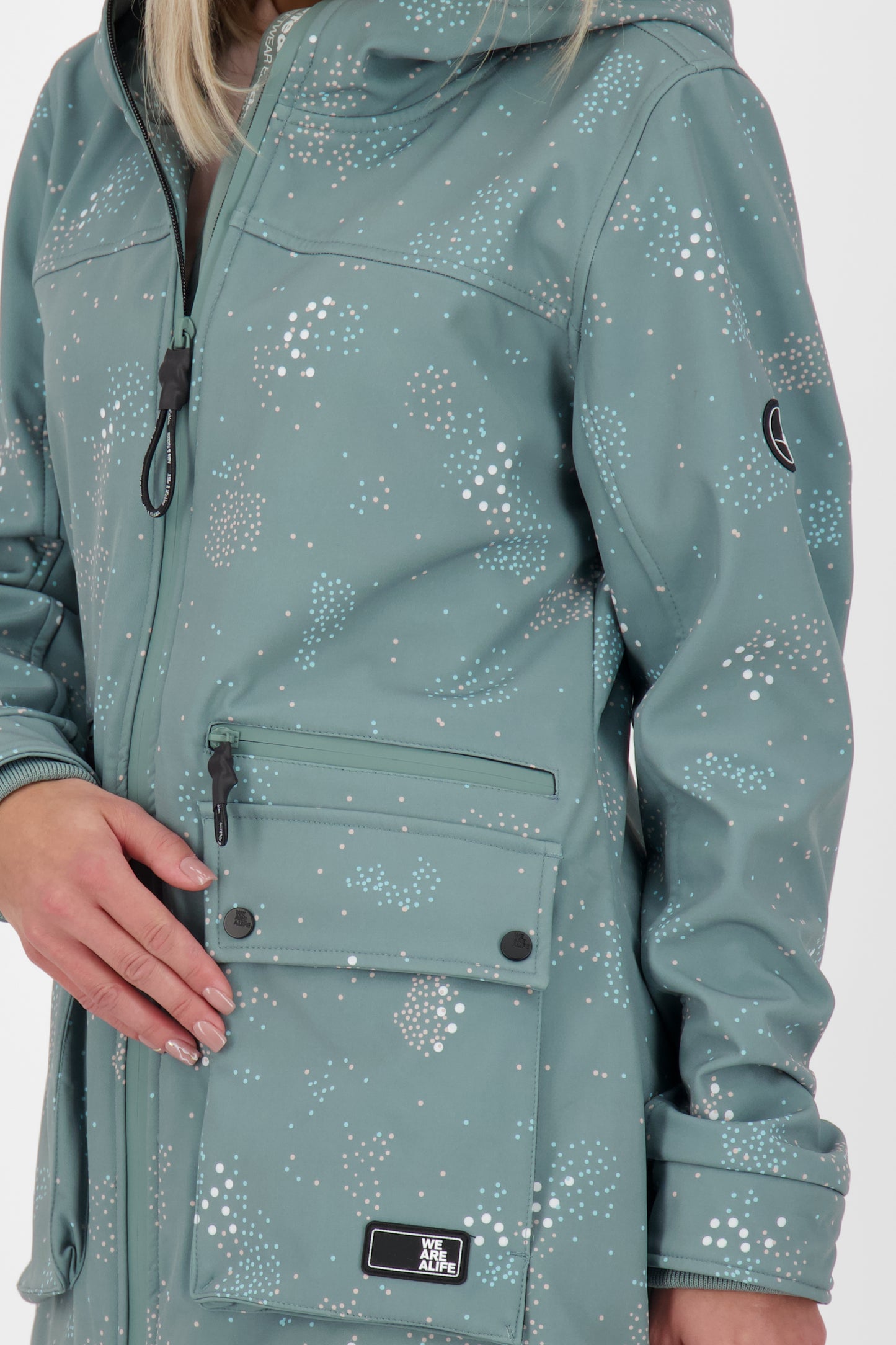 Moderne Damenjacke - AudreyAK S Softshelljacke Grau