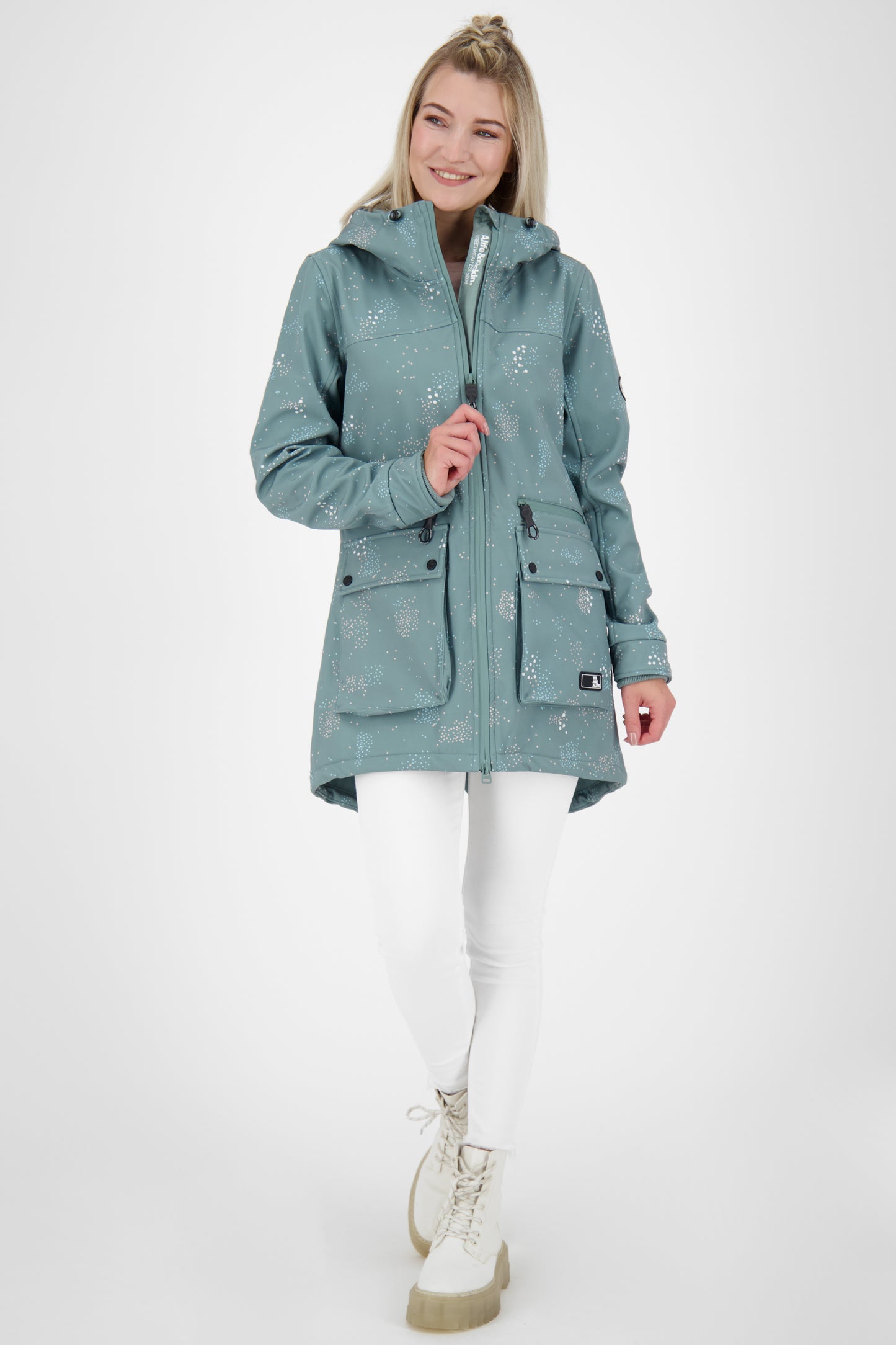 Moderne Damenjacke - AudreyAK S Softshelljacke Grau