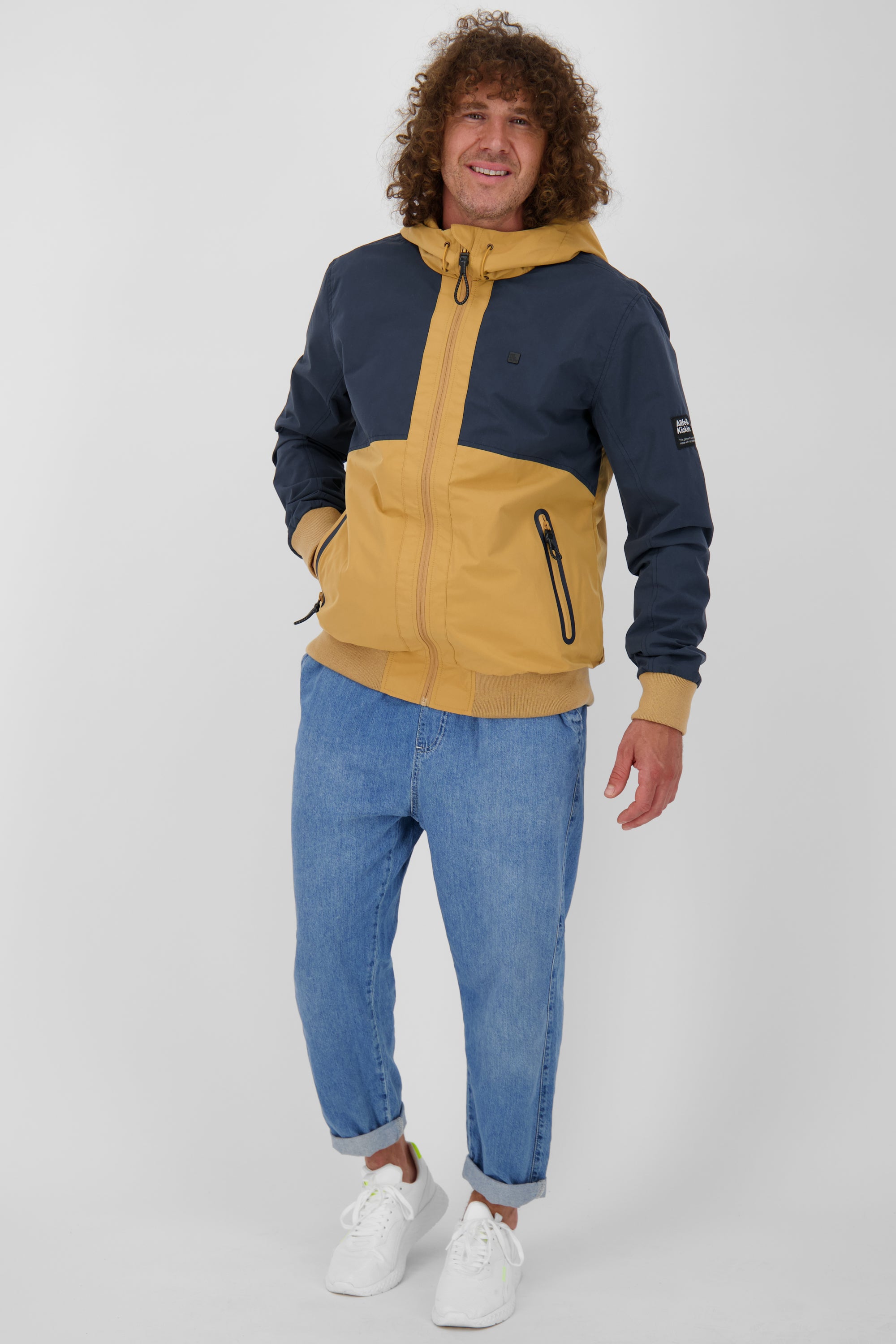 Leichte Herrenjacke DylanAK - sportlich und praktisch für die Übergangszeit Braun