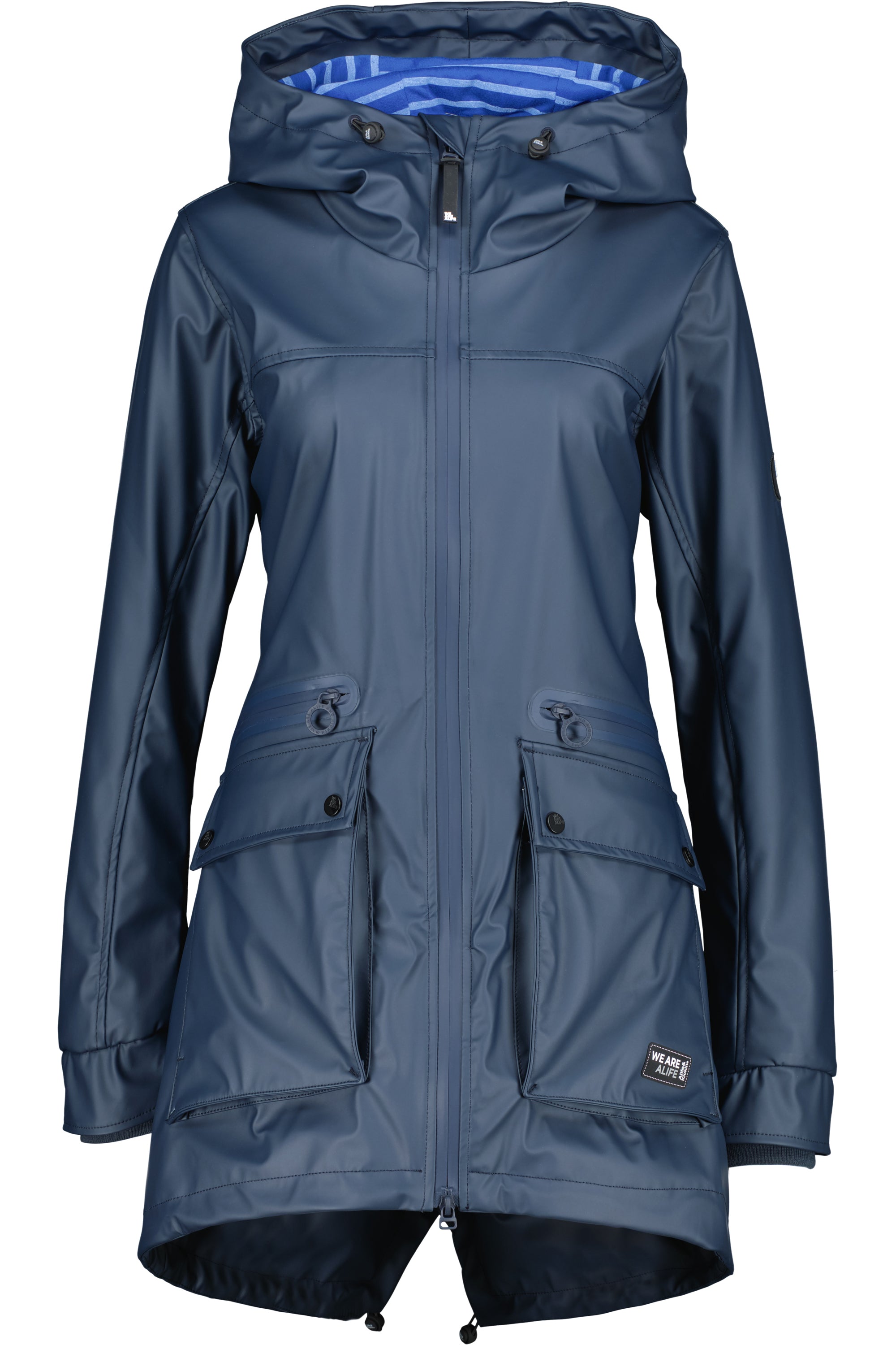 AudreyAK Regenjacke für Damen - Modisch und funktional Blau