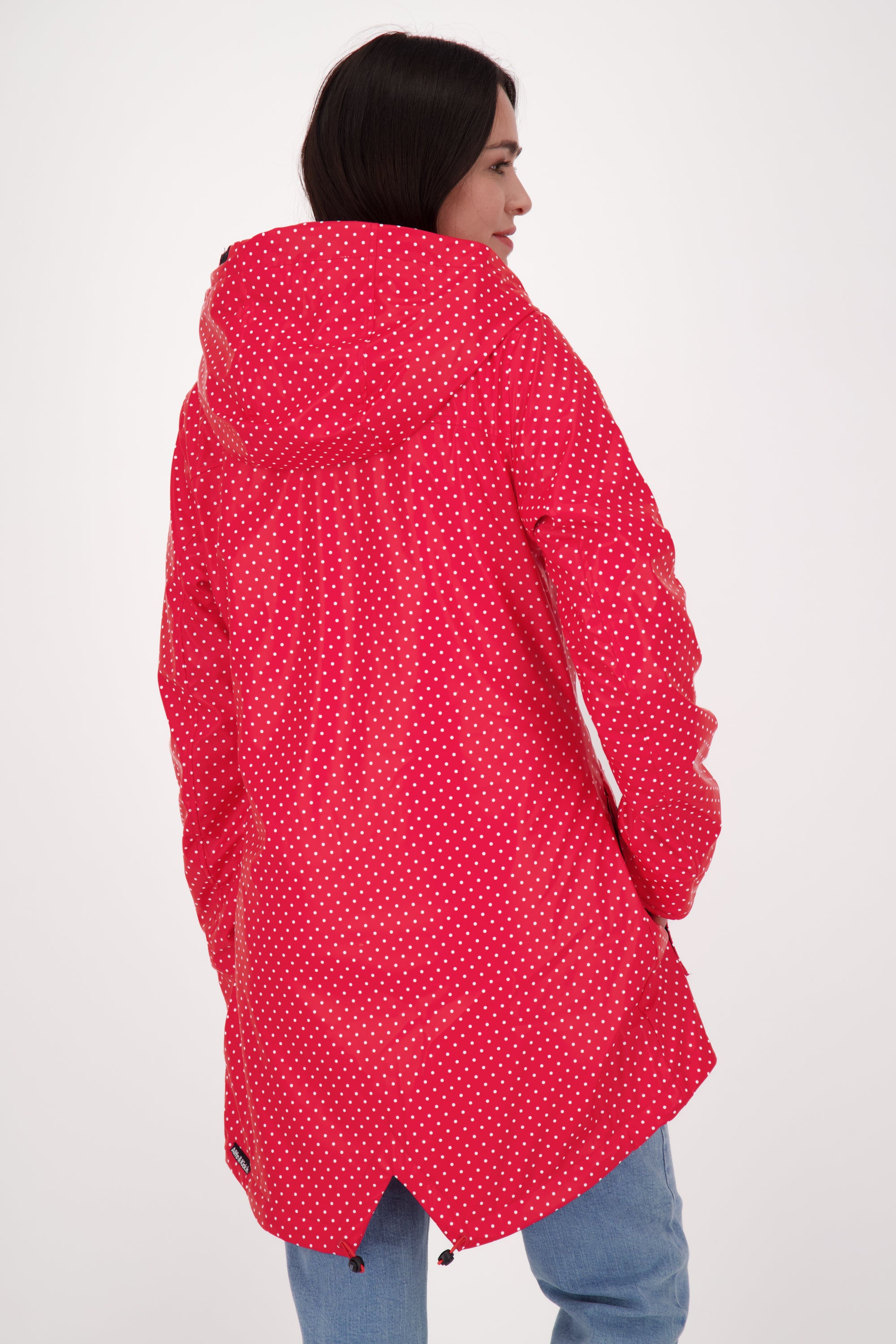 Damen Regenjacke AudreyAK B - Warm und wetterfest Rot