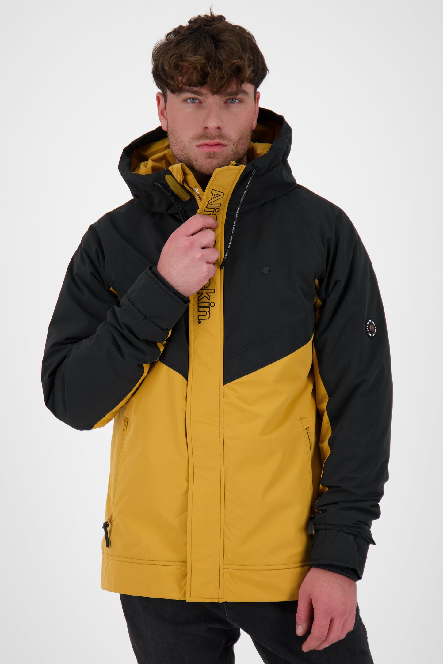 JackAK A - Herren Kurzjacke in sportlichem Design für jede Jahreszeit Braun