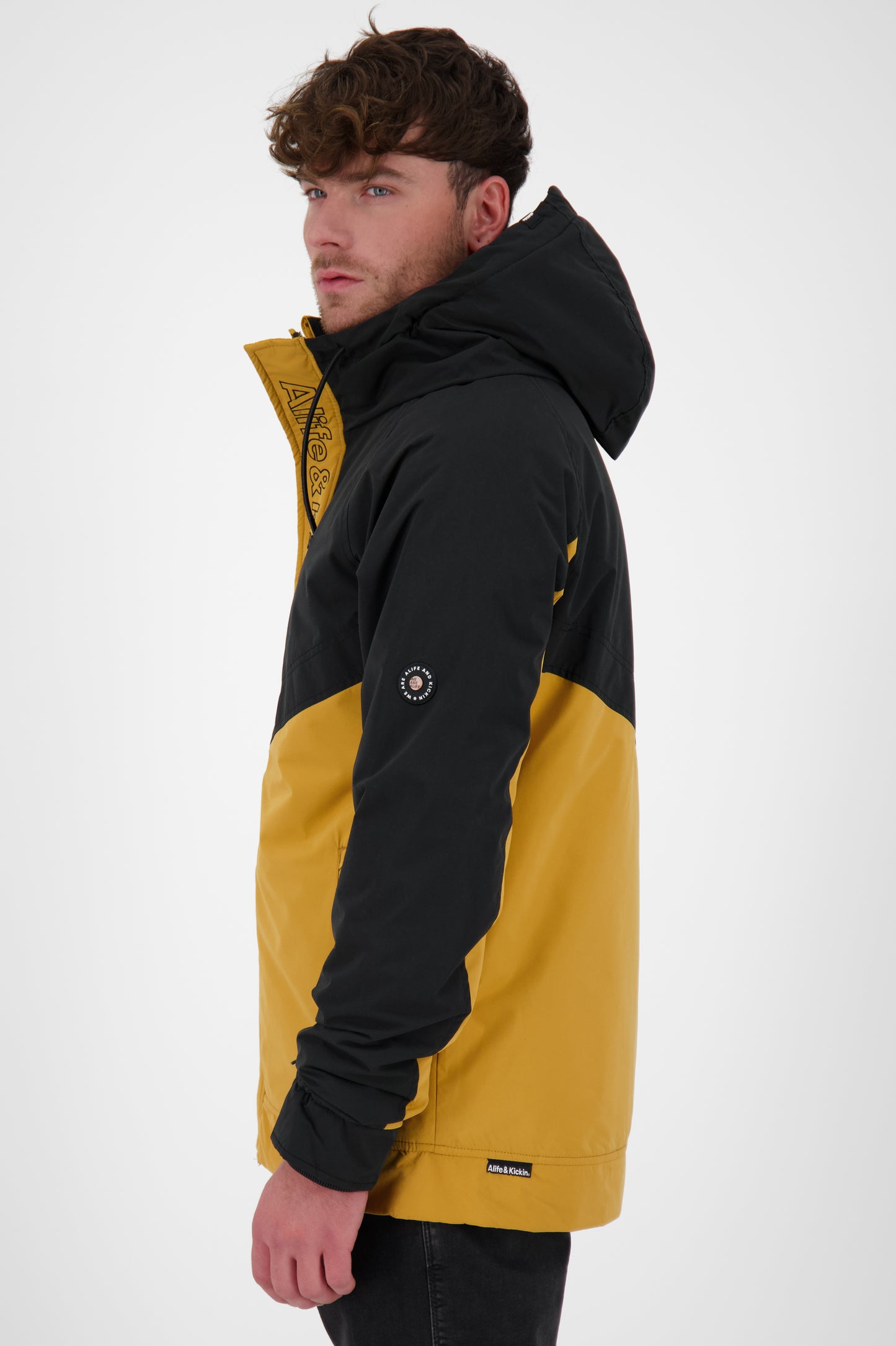 JackAK A - Herren Kurzjacke in sportlichem Design für jede Jahreszeit Braun