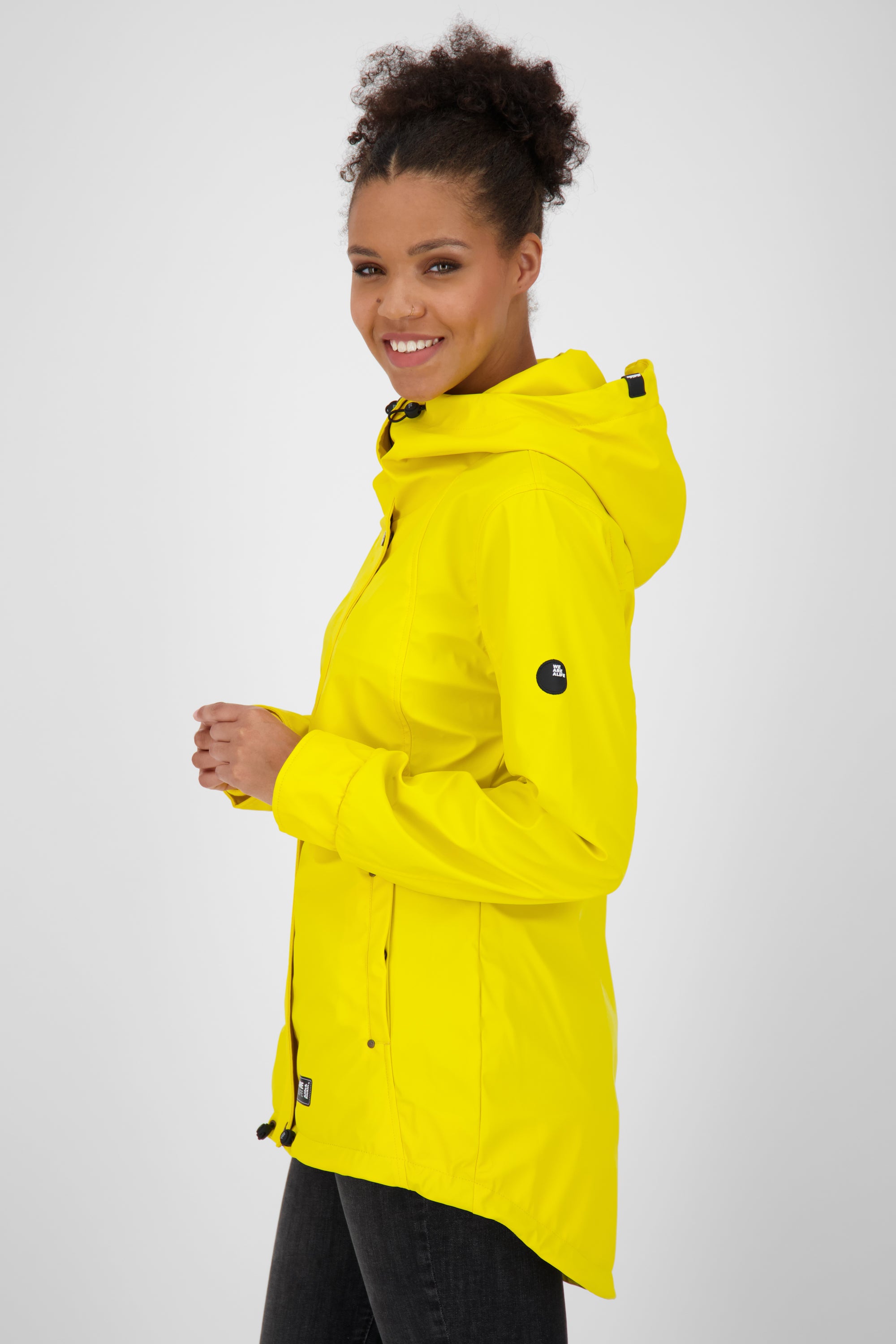 Damenjacke ElmaAK - Komfortable Übergangsjacke für aktive Frauen Gelb