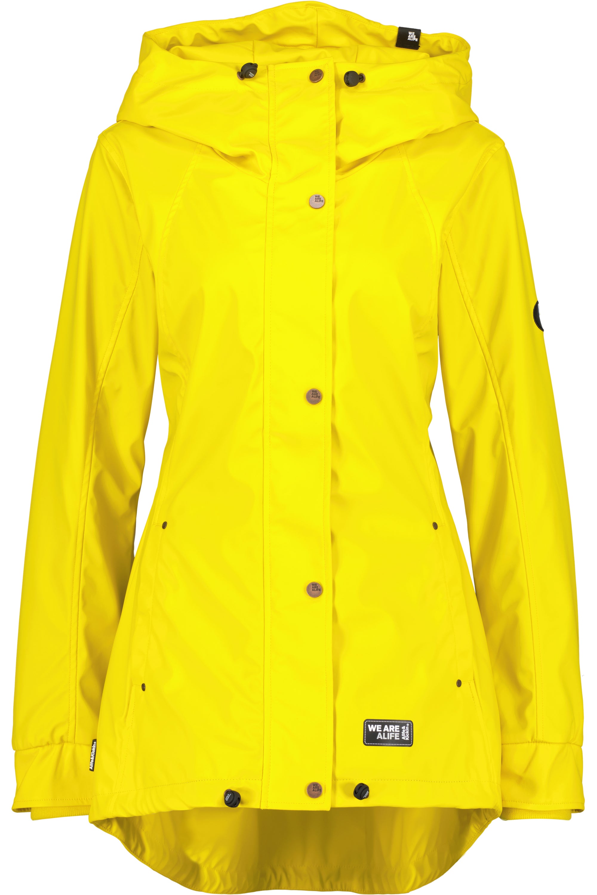 Damenjacke ElmaAK - Komfortable Übergangsjacke für aktive Frauen Gelb