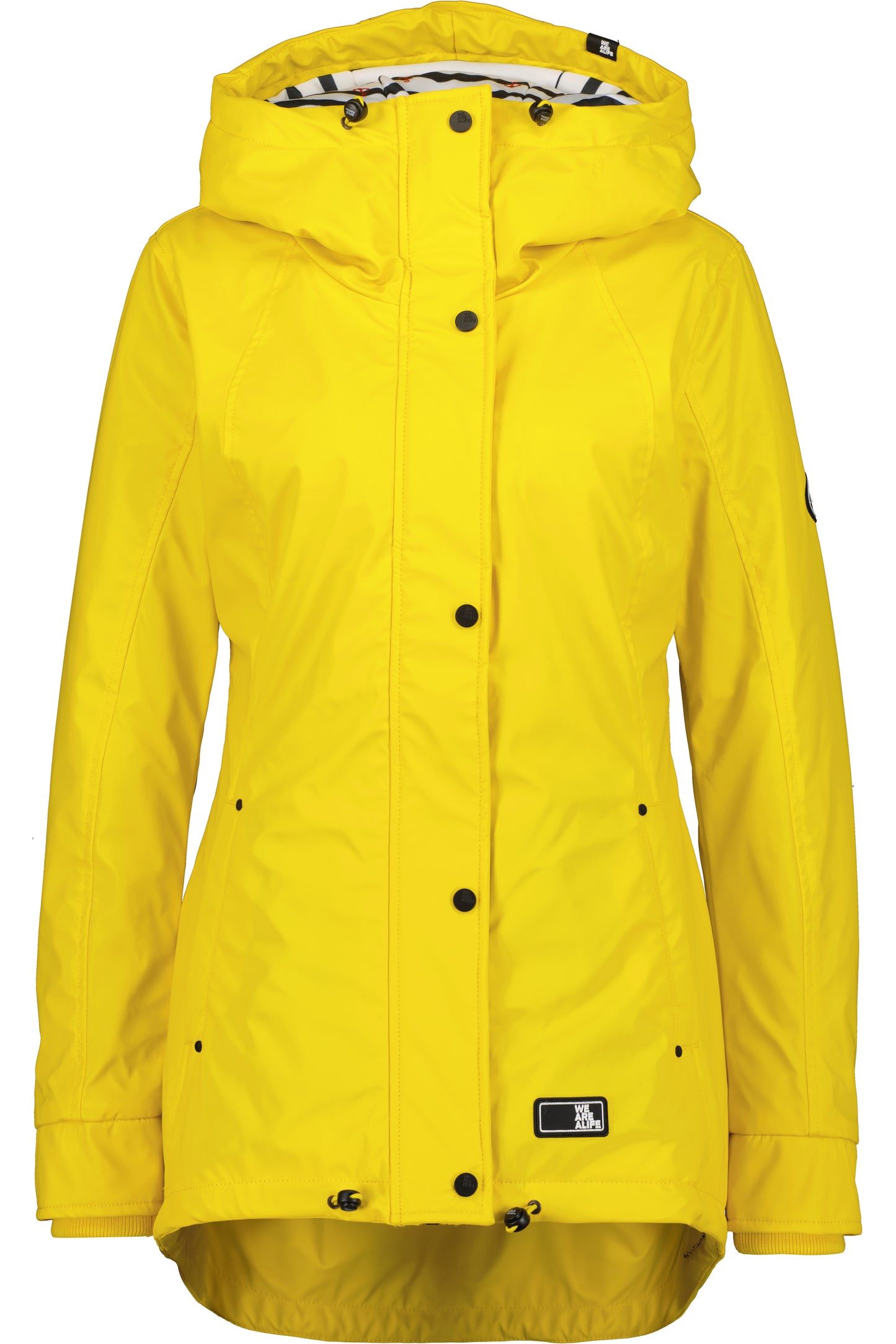 Damen Winterjacke ElmaAK A - Stilvoll und robust Gelb