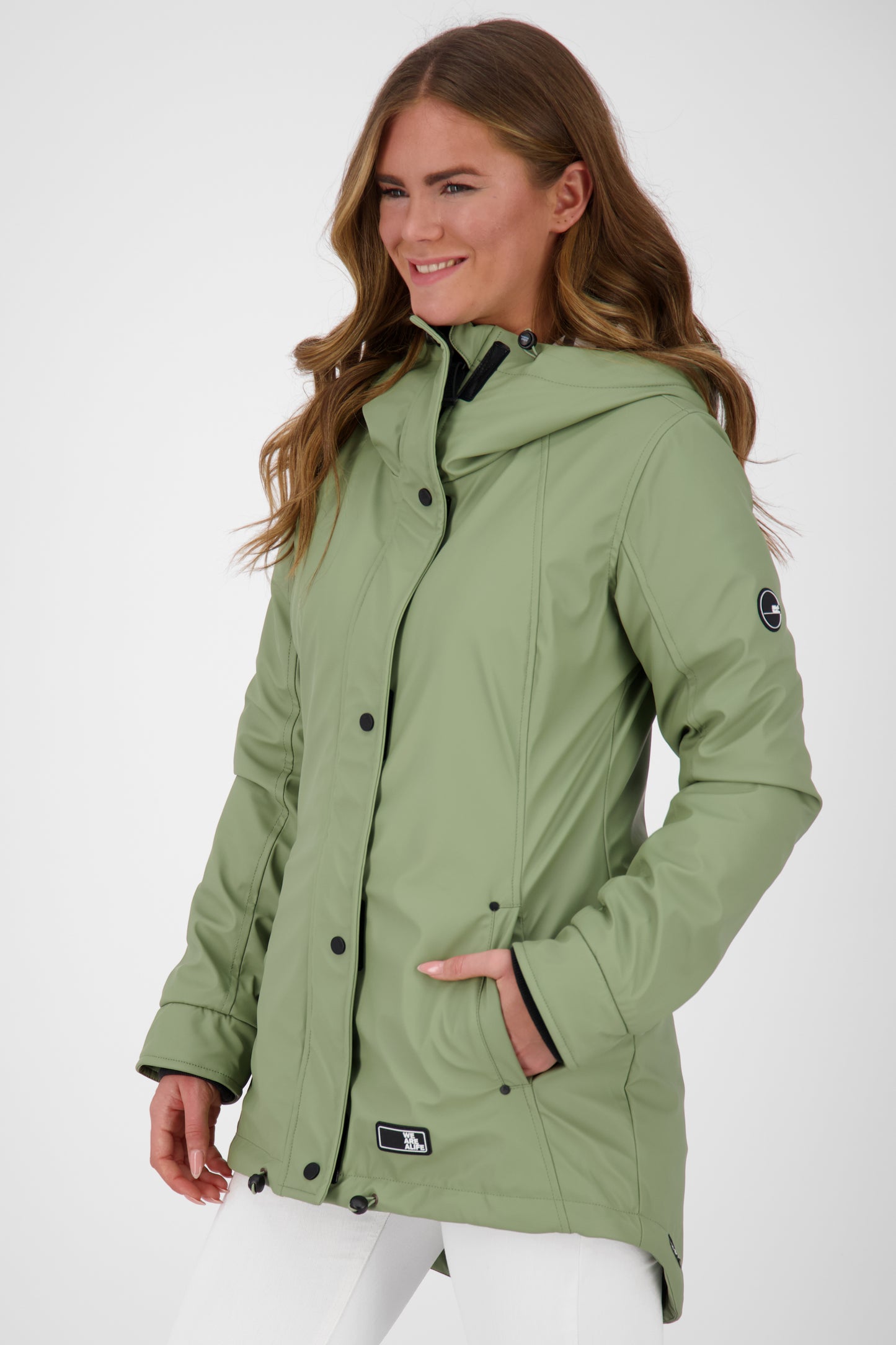 Damen Winterjacke ElmaAK A - Stilvoll und robust Grün