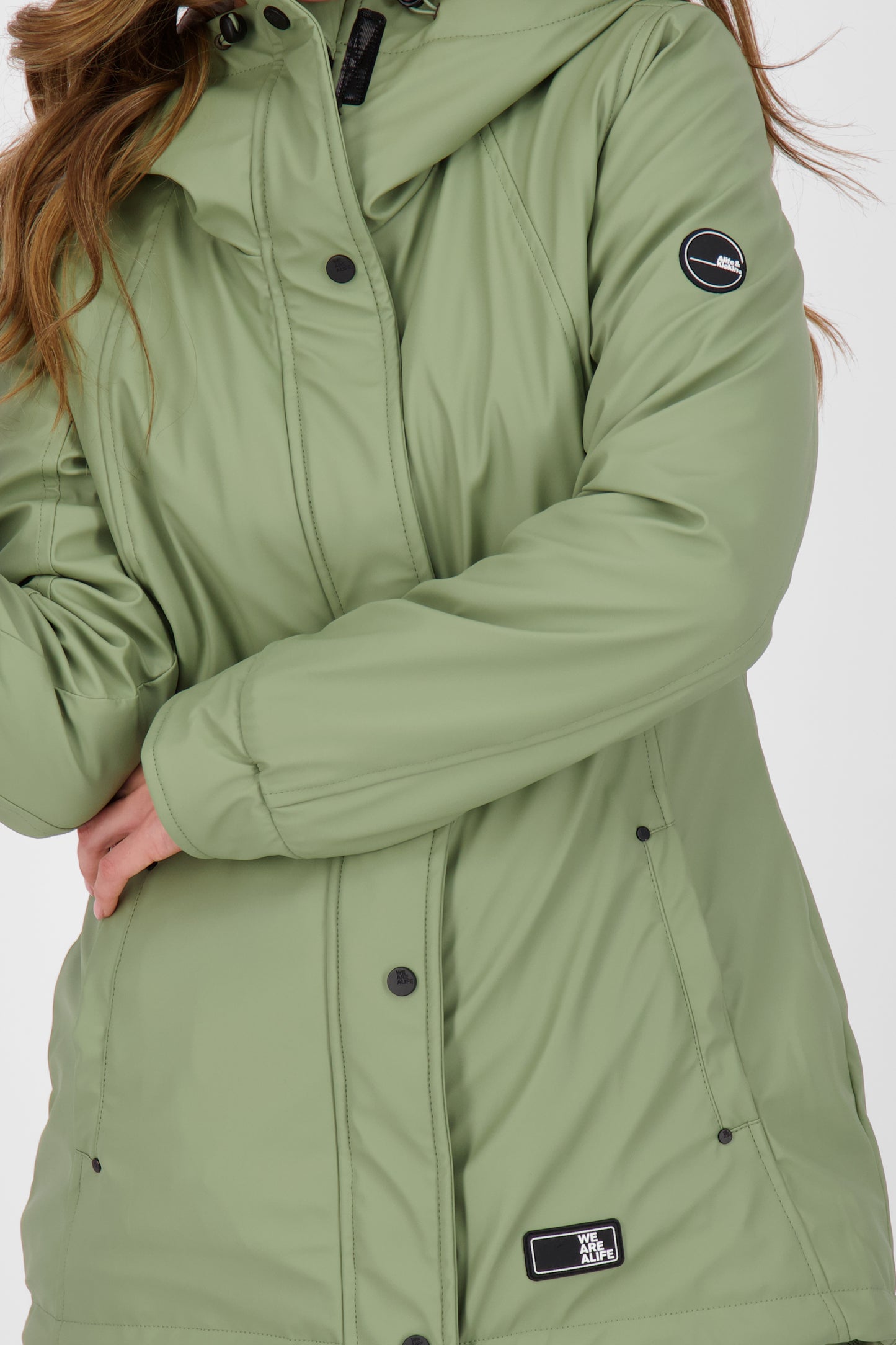 Damen Winterjacke ElmaAK A - Stilvoll und robust Grün