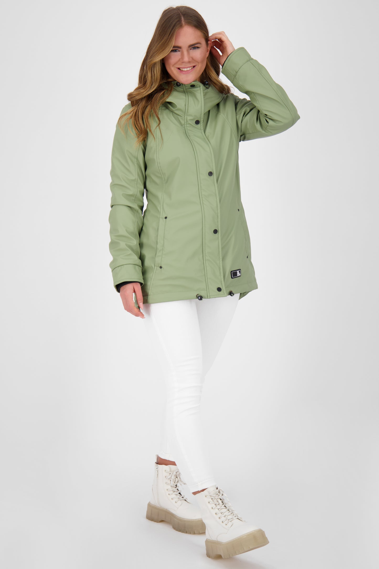 Damen Winterjacke ElmaAK A - Stilvoll und robust Grün