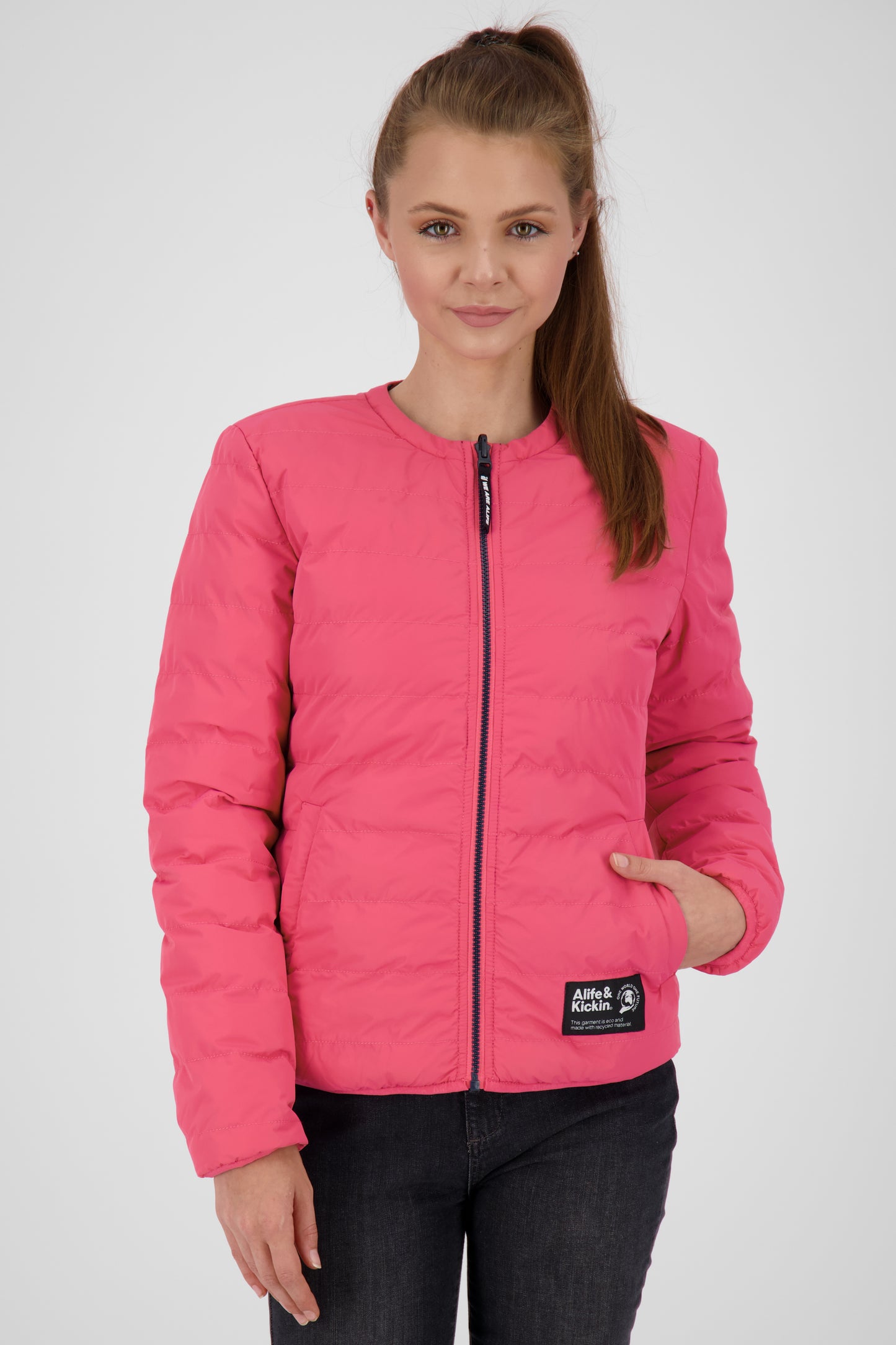 Beidseitig tragbare Damen Wendejacke - NovaAK von Alife and Kickin Pink
