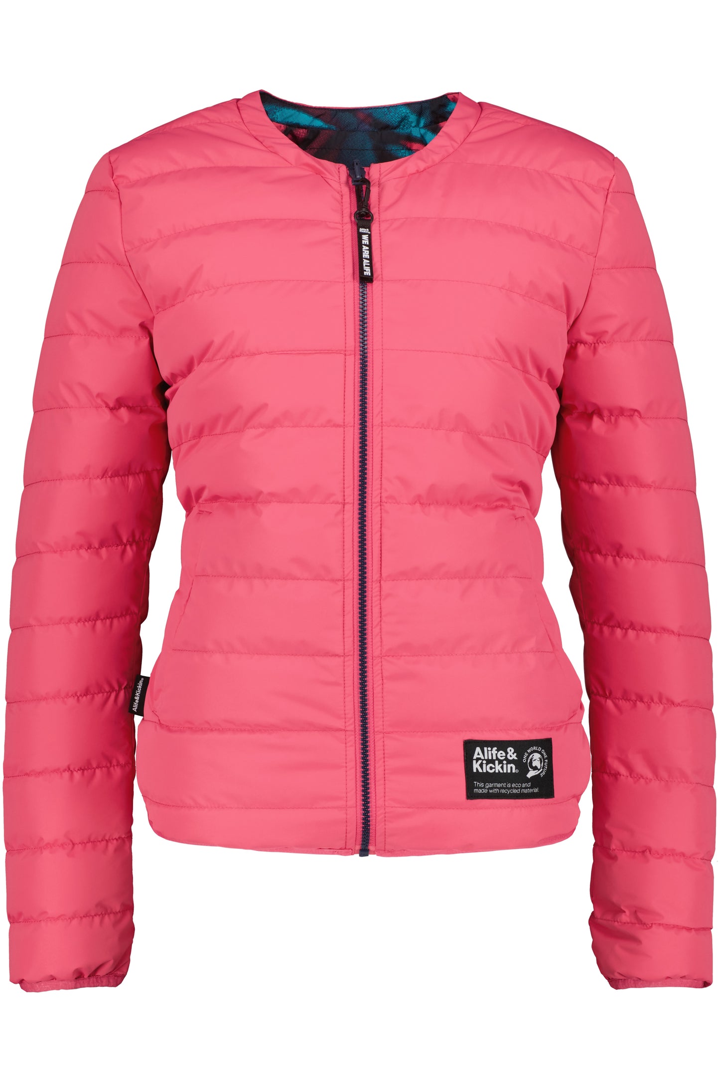 Beidseitig tragbare Damen Wendejacke - NovaAK von Alife and Kickin Pink