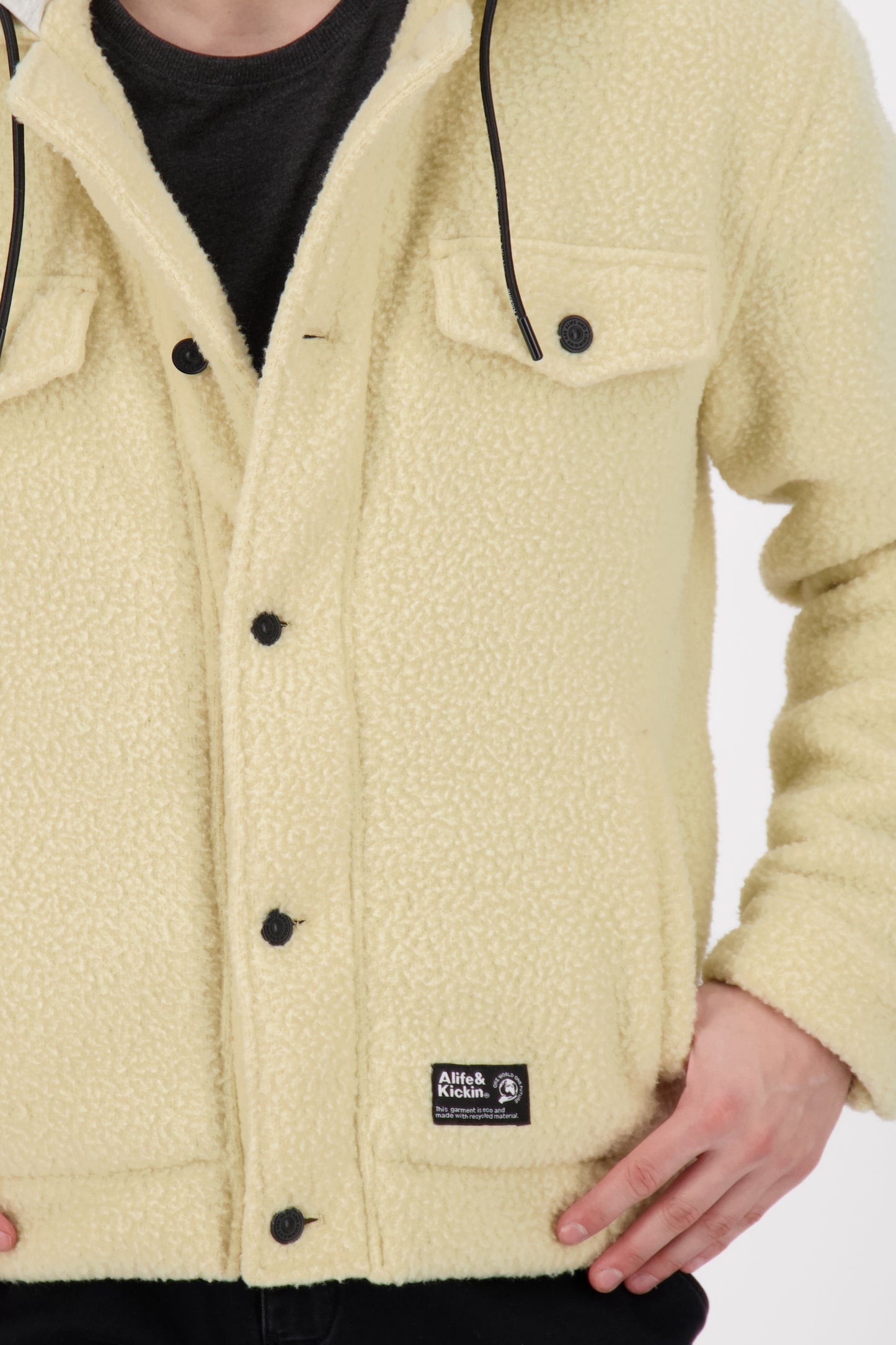 BradAK G Teddyjacke von Alife and Kickin für Herren Beige