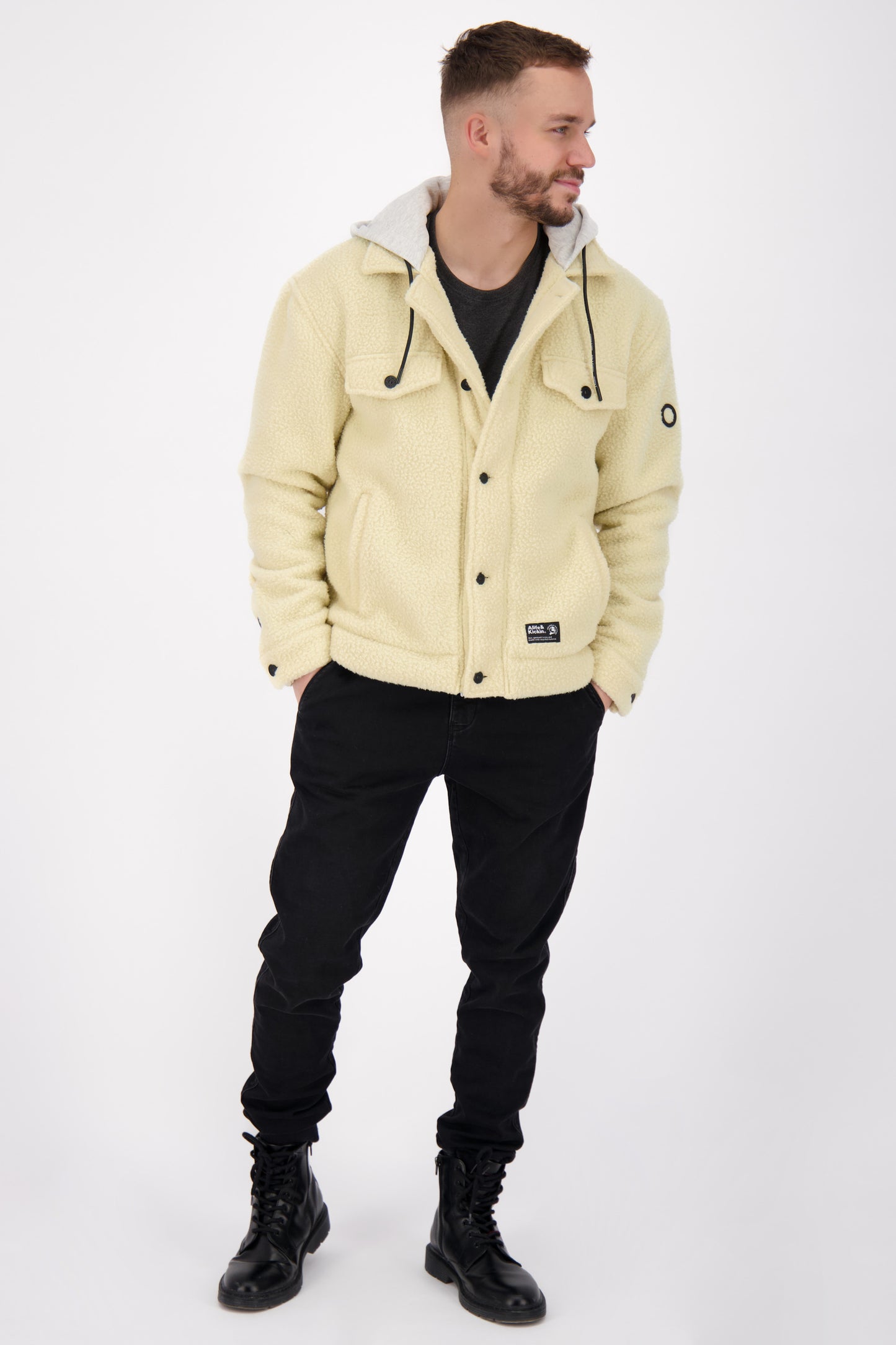 BradAK G Teddyjacke von Alife and Kickin für Herren Beige