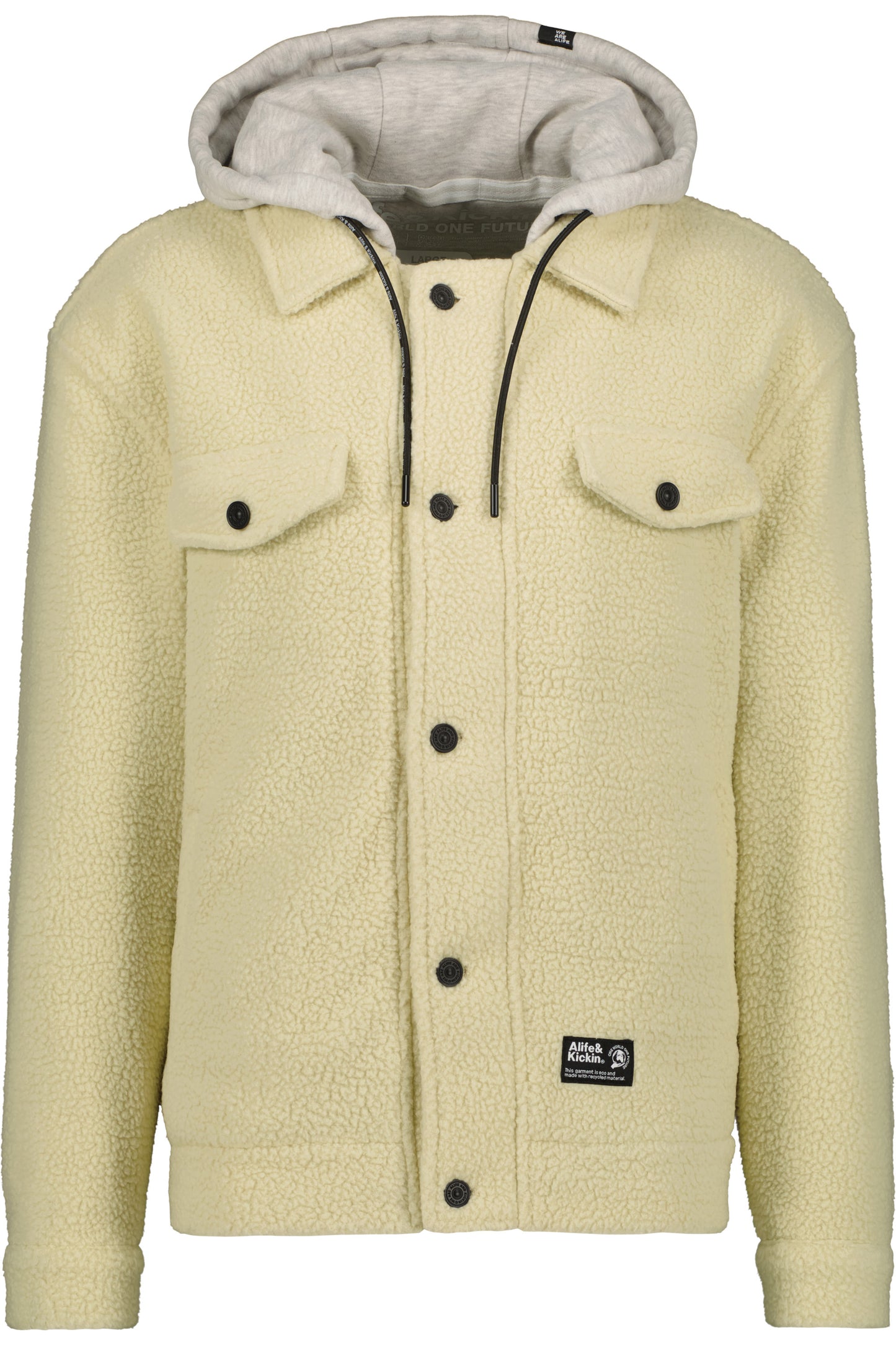 BradAK G Teddyjacke von Alife and Kickin für Herren Beige