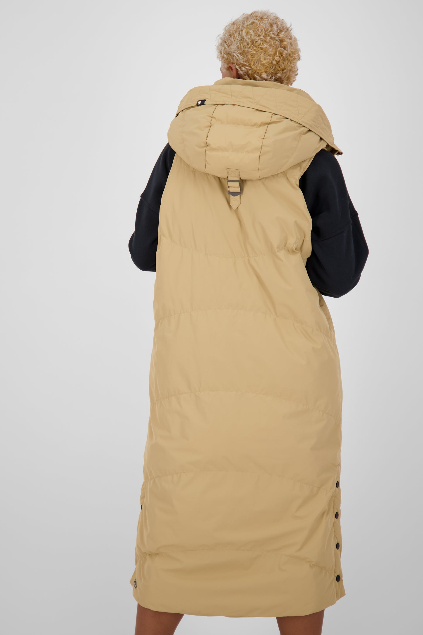 Alife and Kickin Damenweste - Praktisch, funktional und modisch Beige