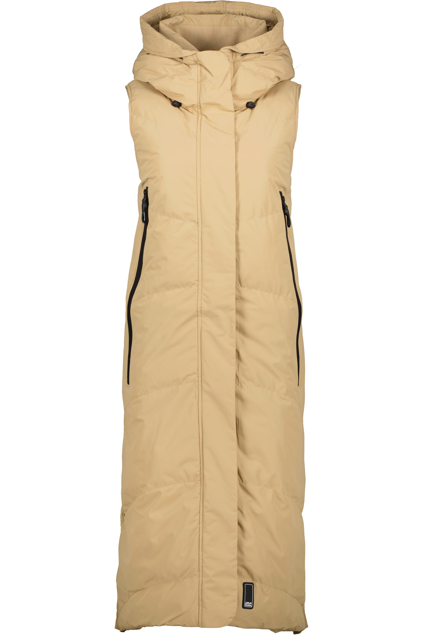 Alife and Kickin Damenweste - Praktisch, funktional und modisch Beige