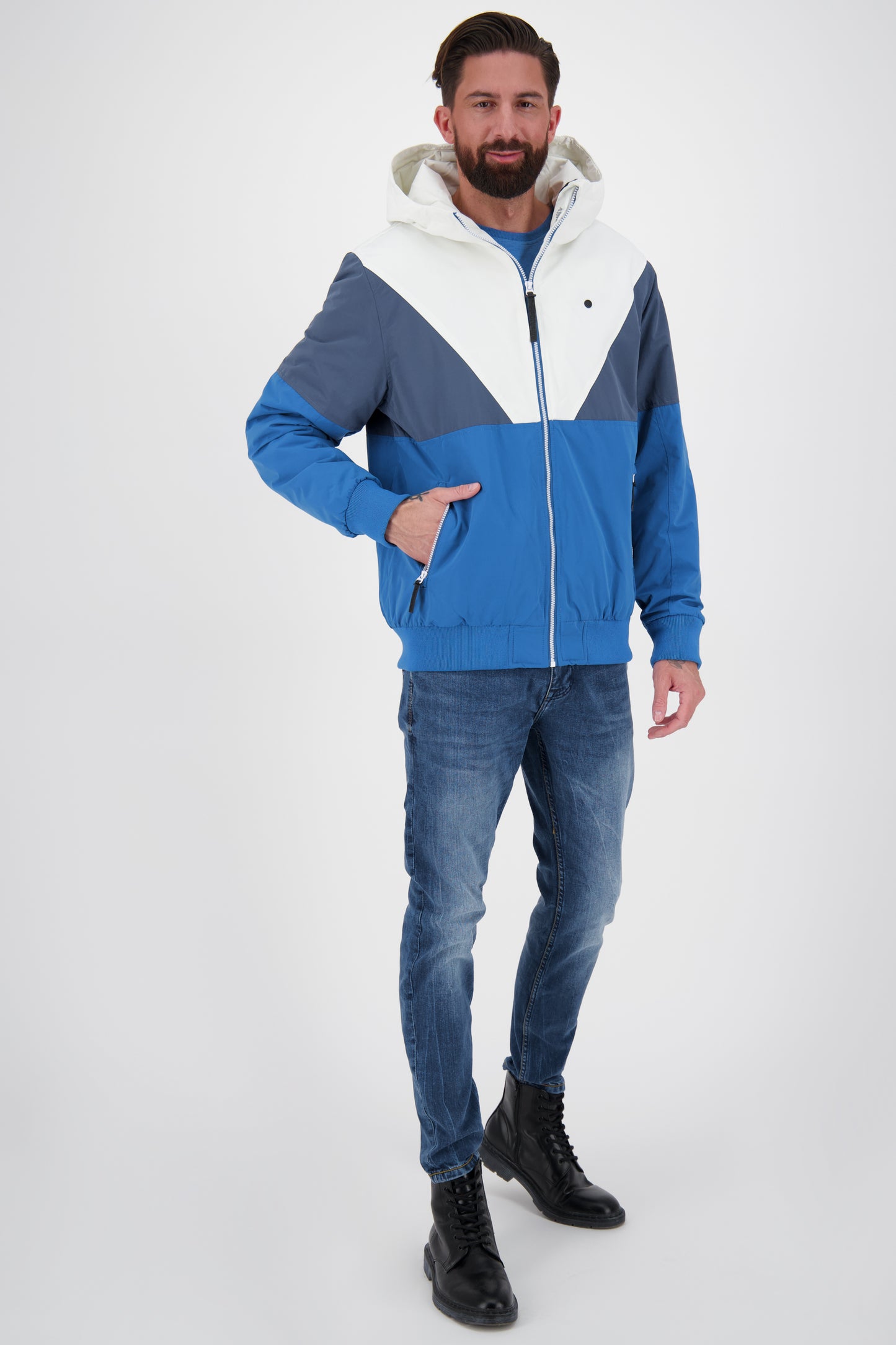Herrenjacke JackAK O - Perfekte Farbkombinationen für einen stilvollen Look Blau