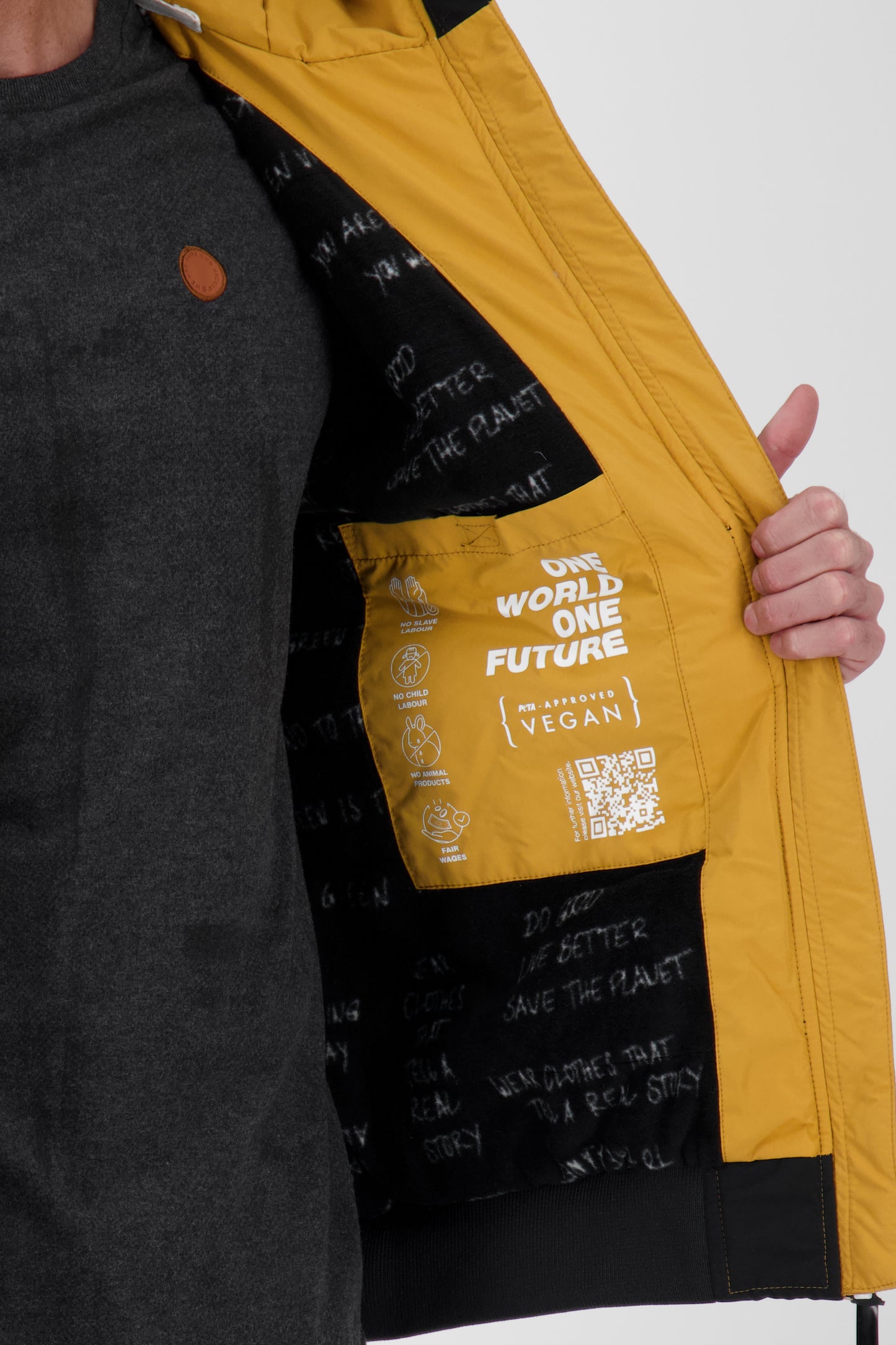 Herrenjacke JackAK O - Perfekte Farbkombinationen für einen stilvollen Look Schwarz