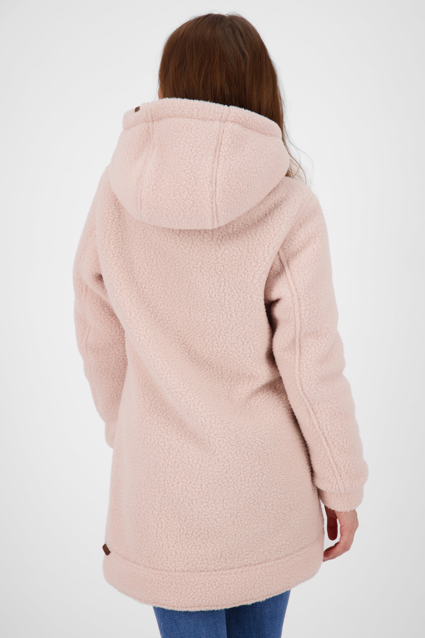 CarlottaAK G - Kuschelige Damen-Teddyjacke Rosa