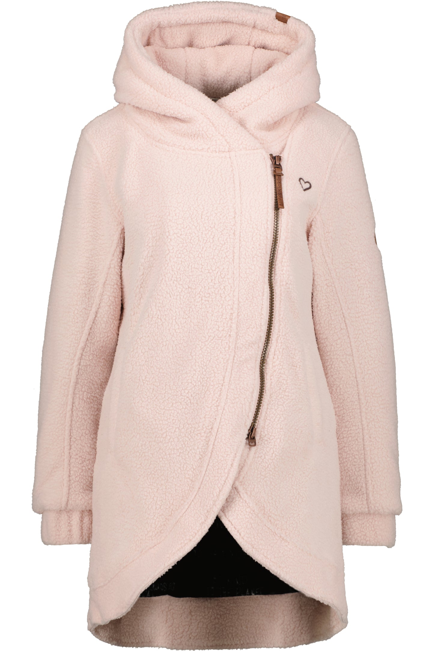 CarlottaAK G - Kuschelige Damen-Teddyjacke Rosa