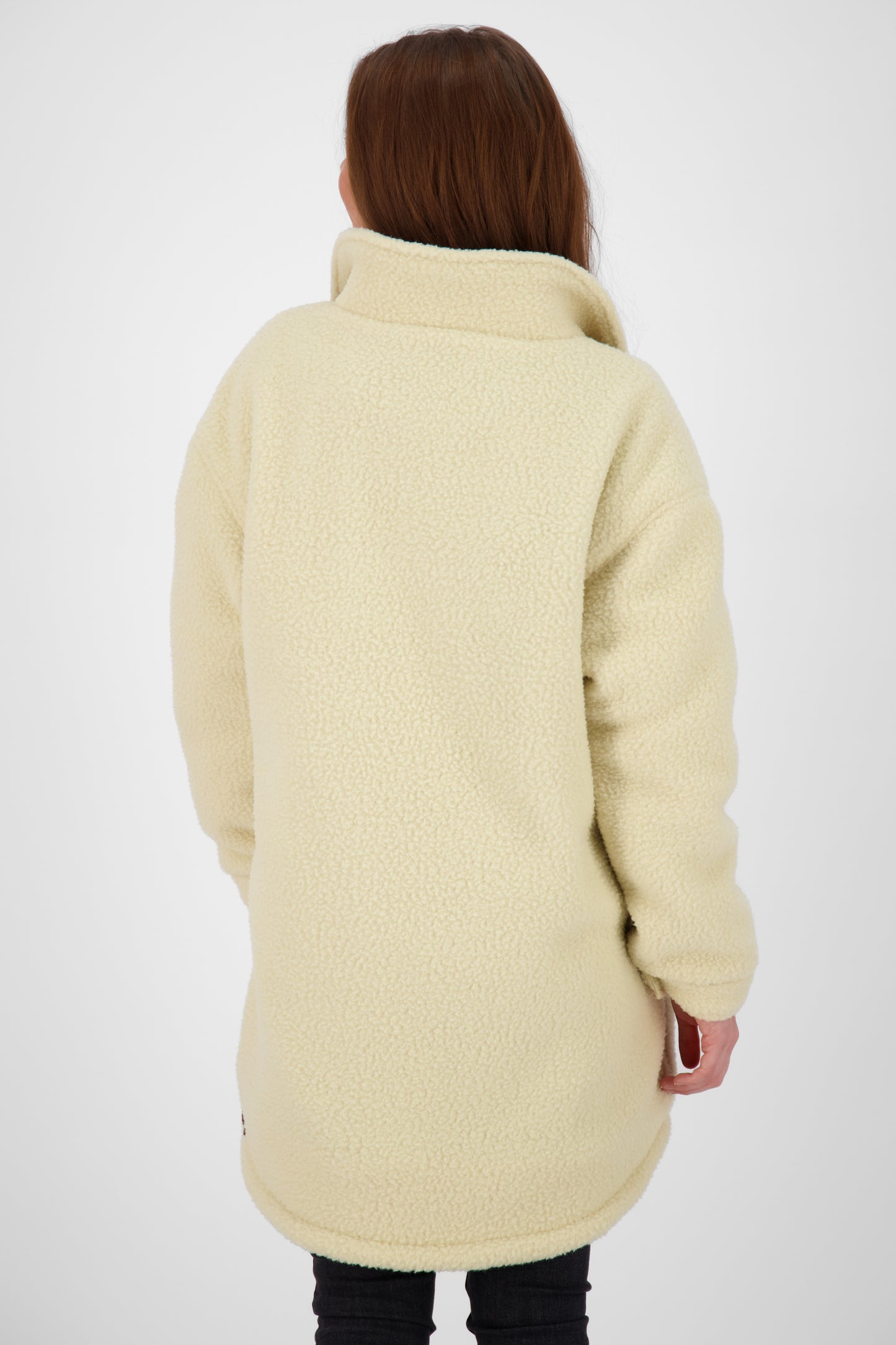 CarolinaAK G - Kuschelige Damen Teddyjacke für alle Fälle Beige