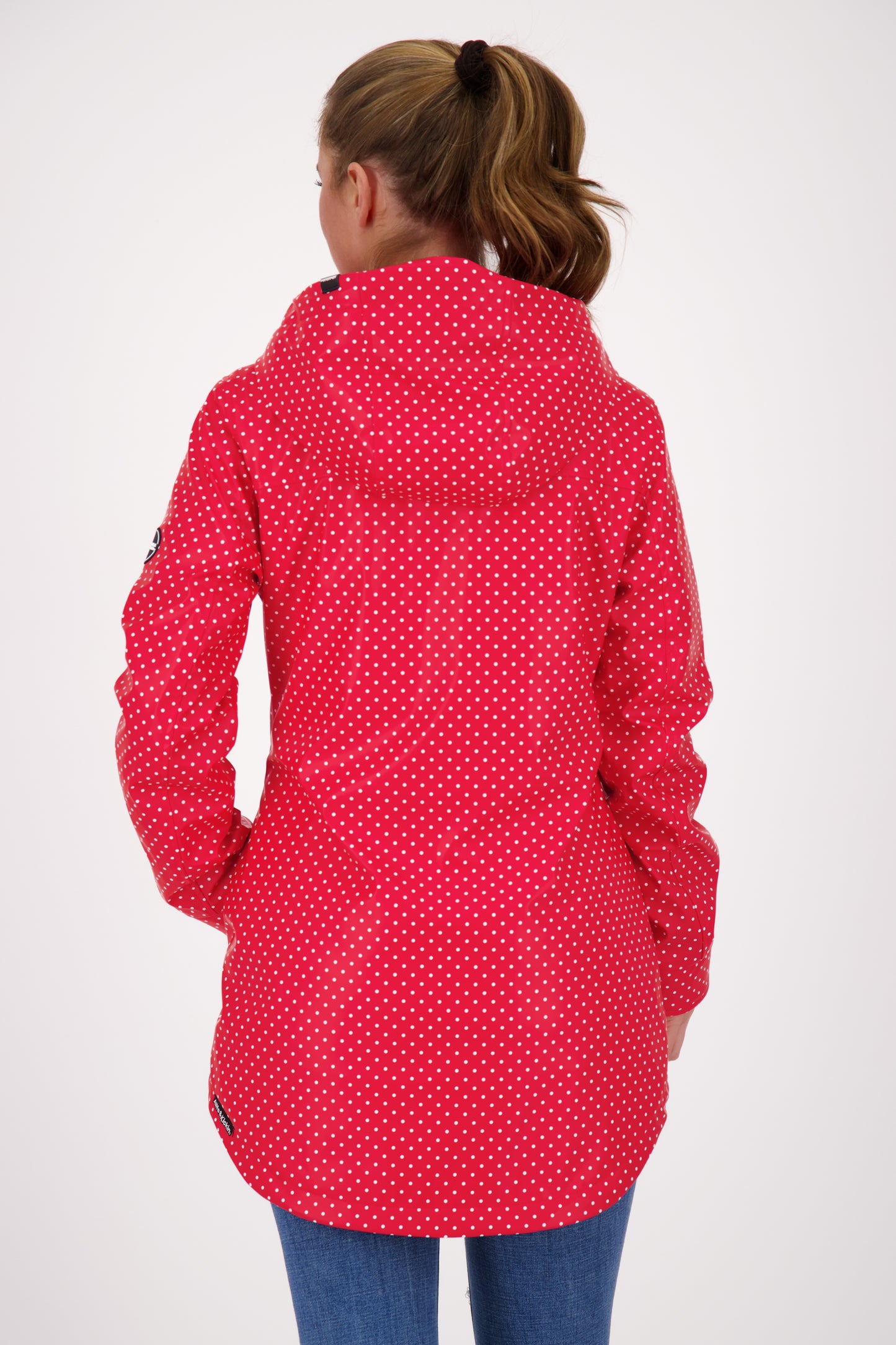 Regenjacke ElmaAK B für Damen - perfekter Schutz bei jedem Wetter Rot