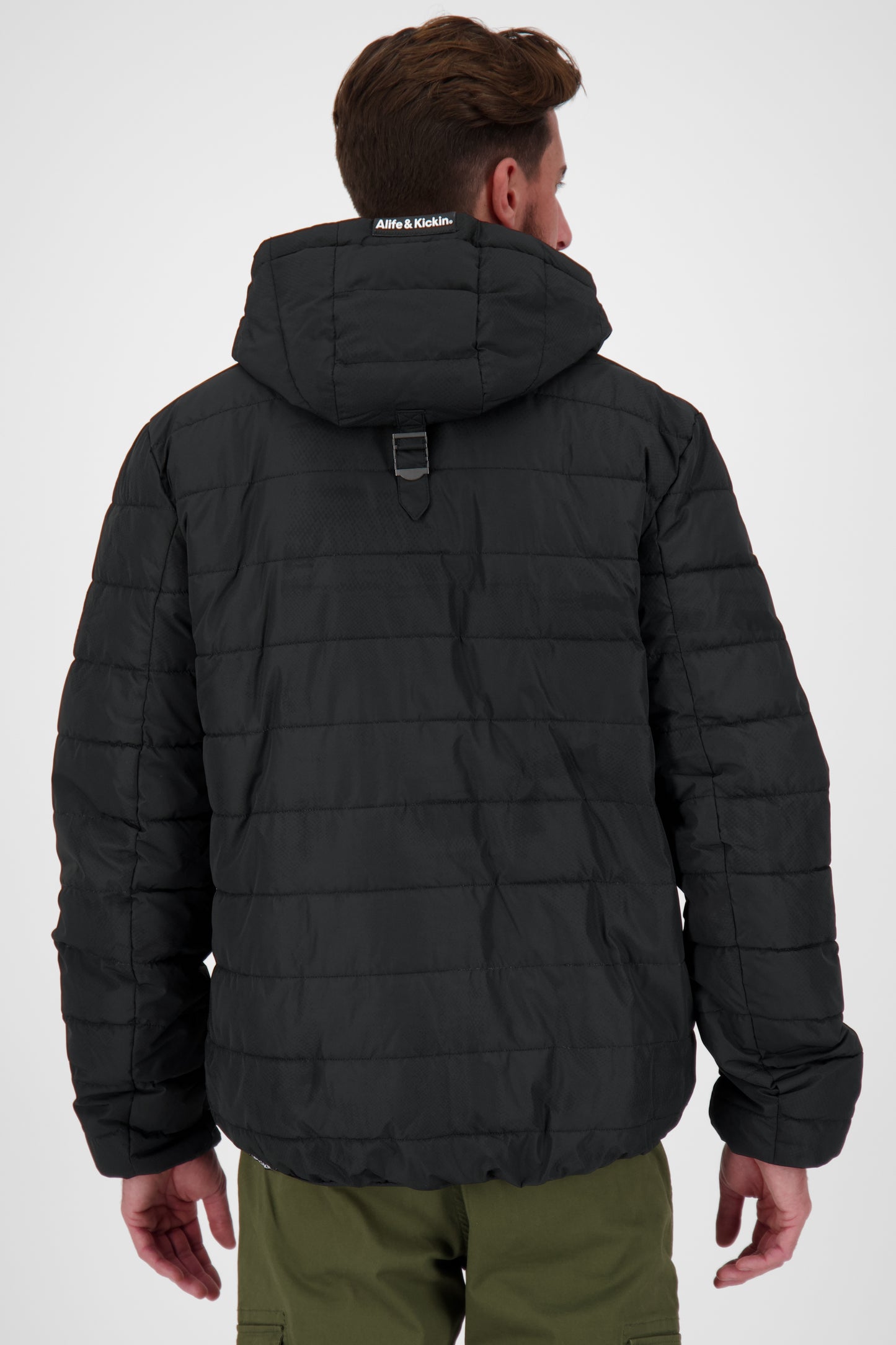 Alife and Kickin Herrenjacke Mr WhiteAK B - modische Steppjacke Schwarz