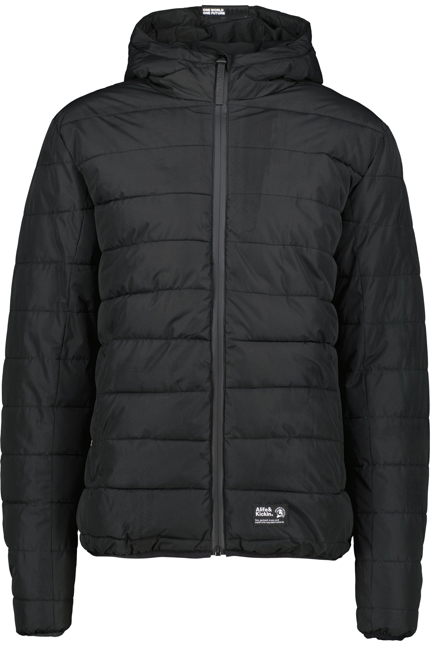 Alife and Kickin Herrenjacke Mr WhiteAK B - modische Steppjacke Schwarz