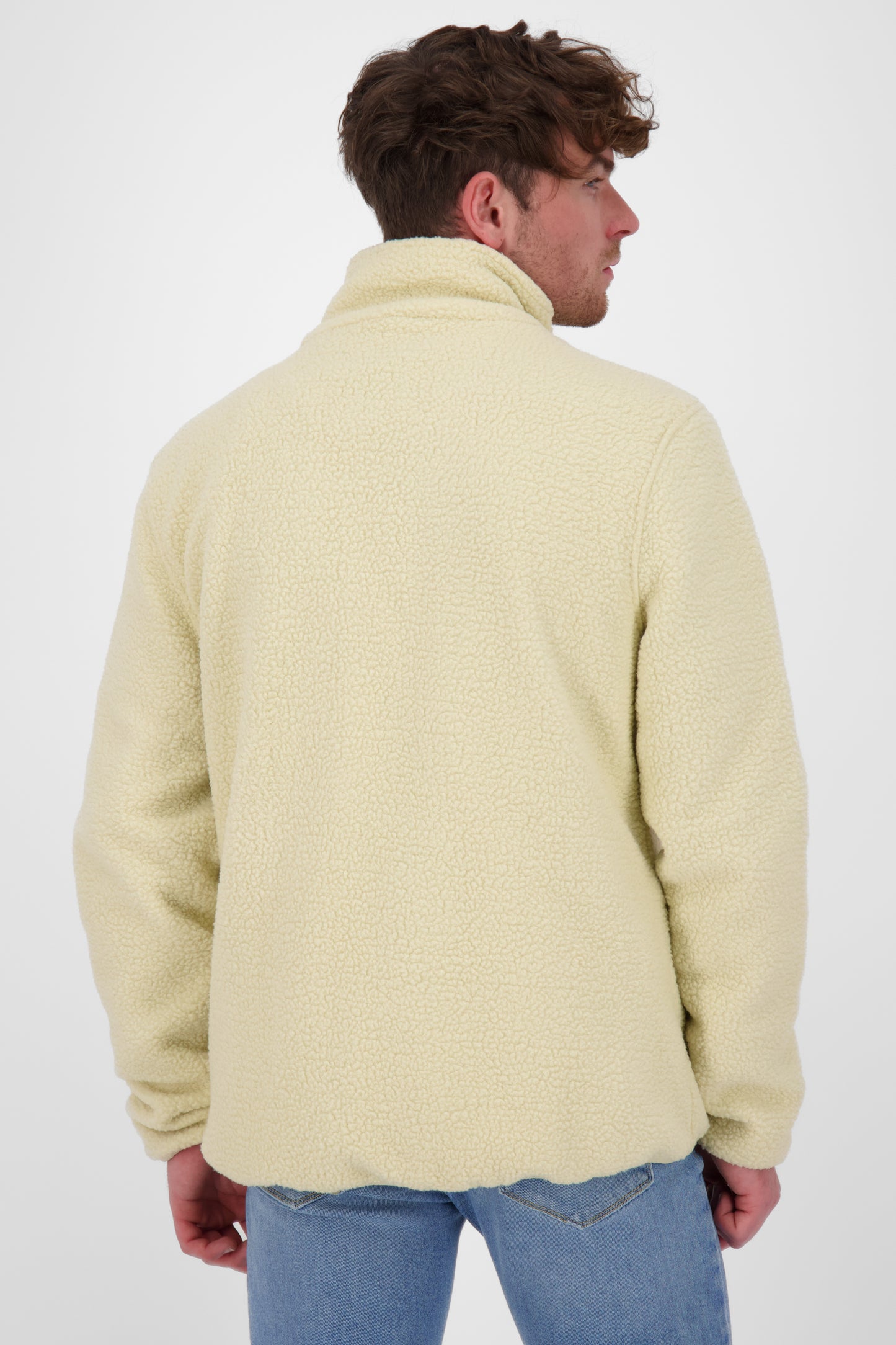 Alife and Kickin Herren Teddyjacke RoccoAK G - warm, weich & stylish Beige