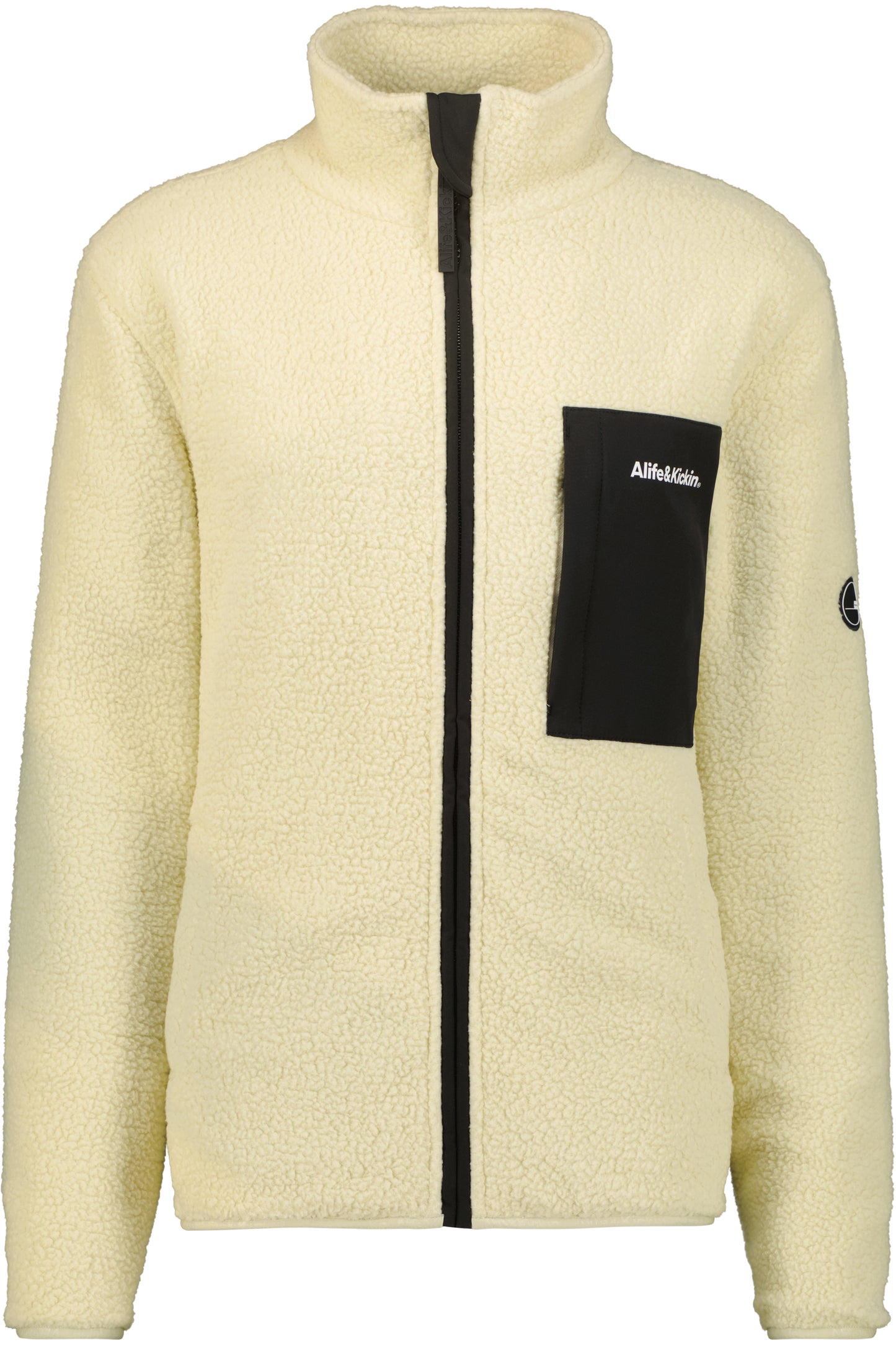 Alife and Kickin Herren Teddyjacke RoccoAK G - warm, weich & stylish Beige