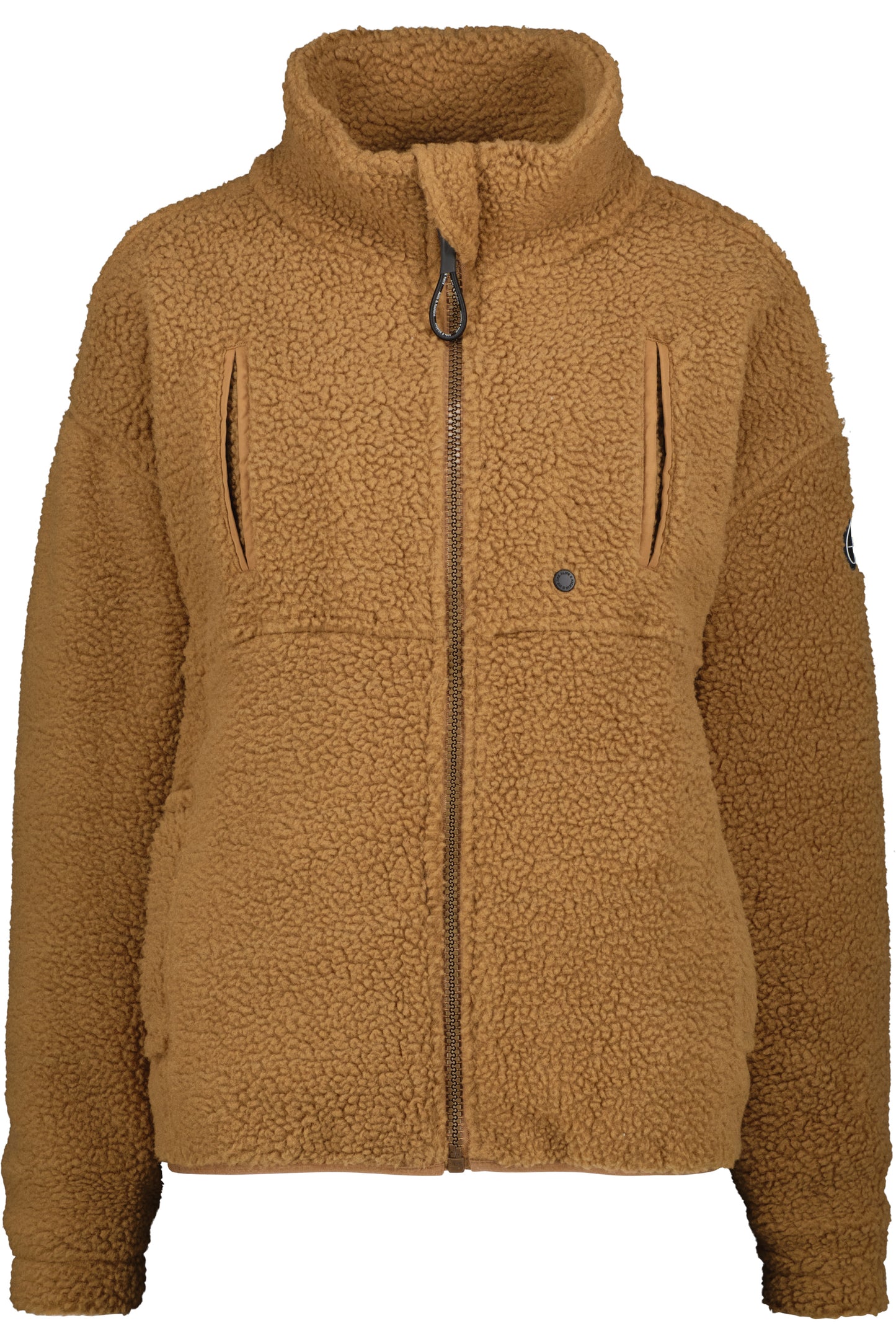 Kuschelige Teddyjacke für Damen von Alife and Kickin - KaluaAK G Braun
