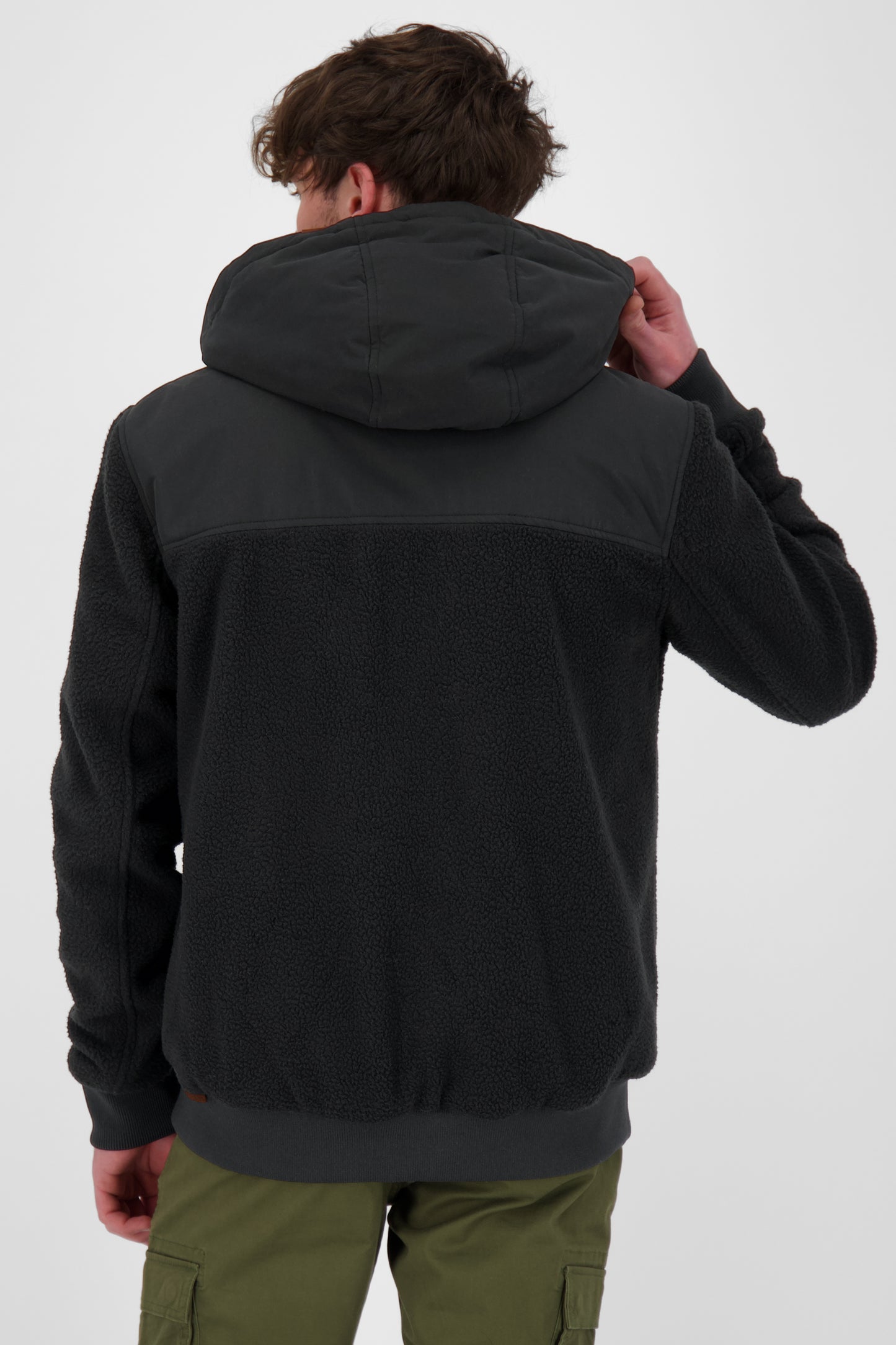 Trendige RonaldAK G Teddyjacke für Herren Schwarz