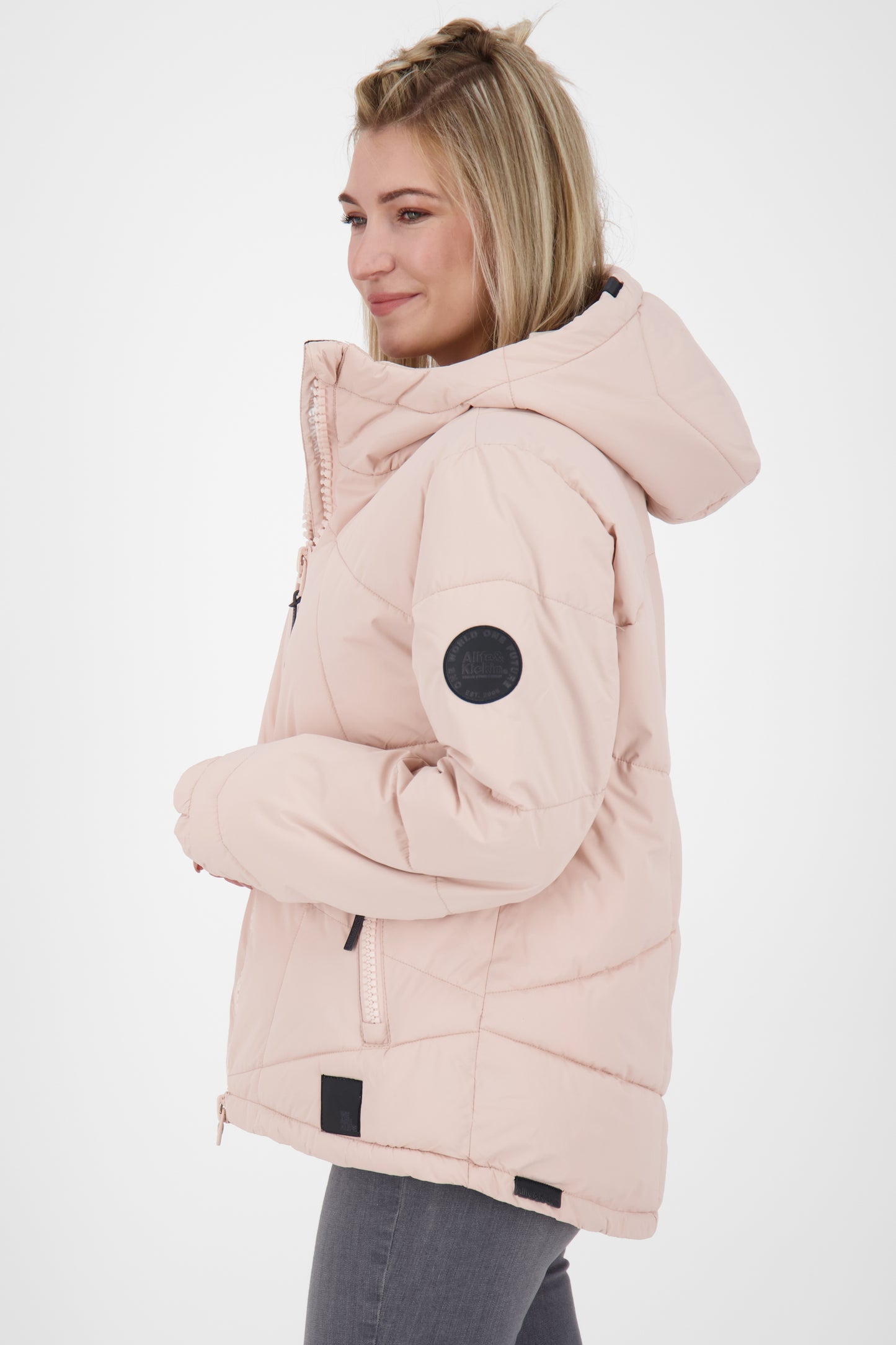 Wattierte Damenjacke KasandraAK A - Perfekt für den Winter und kühle Abende Rosa