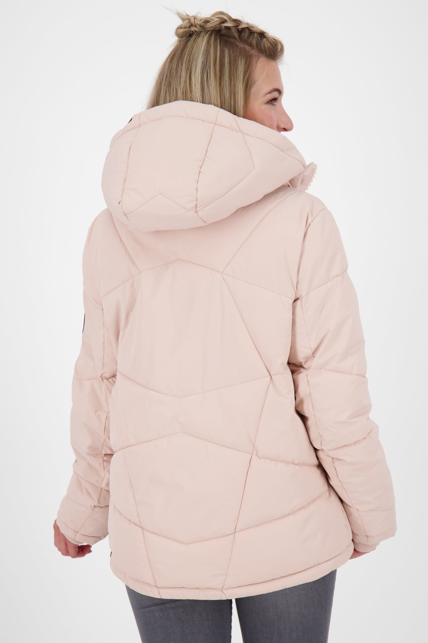 Wattierte Damenjacke KasandraAK A - Perfekt für den Winter und kühle Abende Rosa
