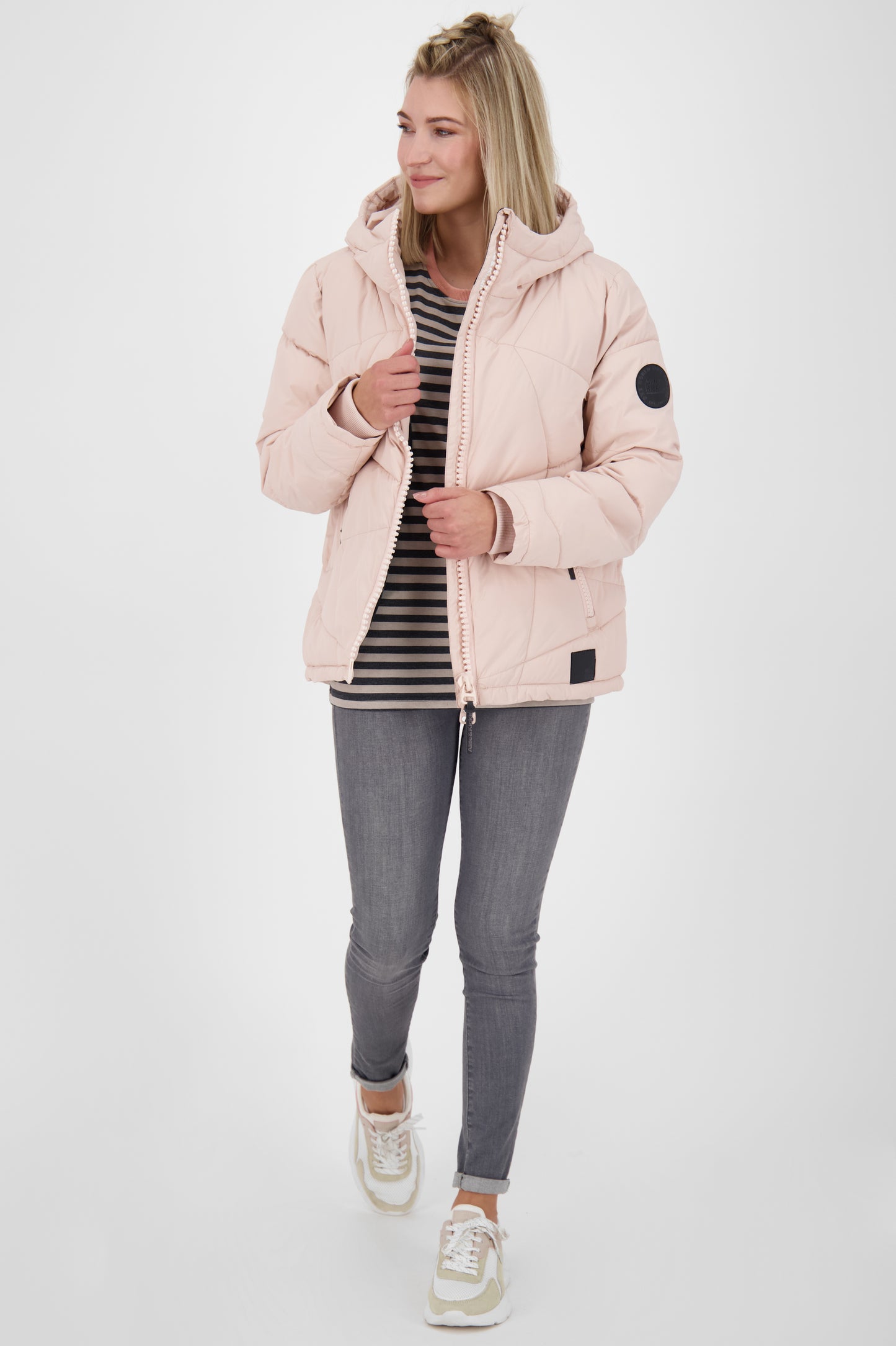 Wattierte Damenjacke KasandraAK A - Perfekt für den Winter und kühle Abende Rosa
