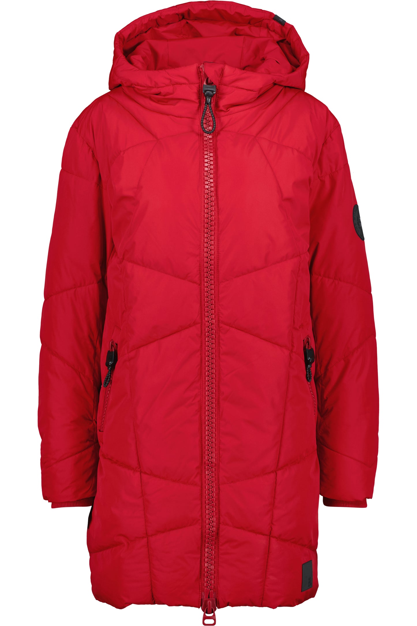 KasiaAK A - Moderne Steppjacke für Damen von Alife and Kickin Dunkelrot