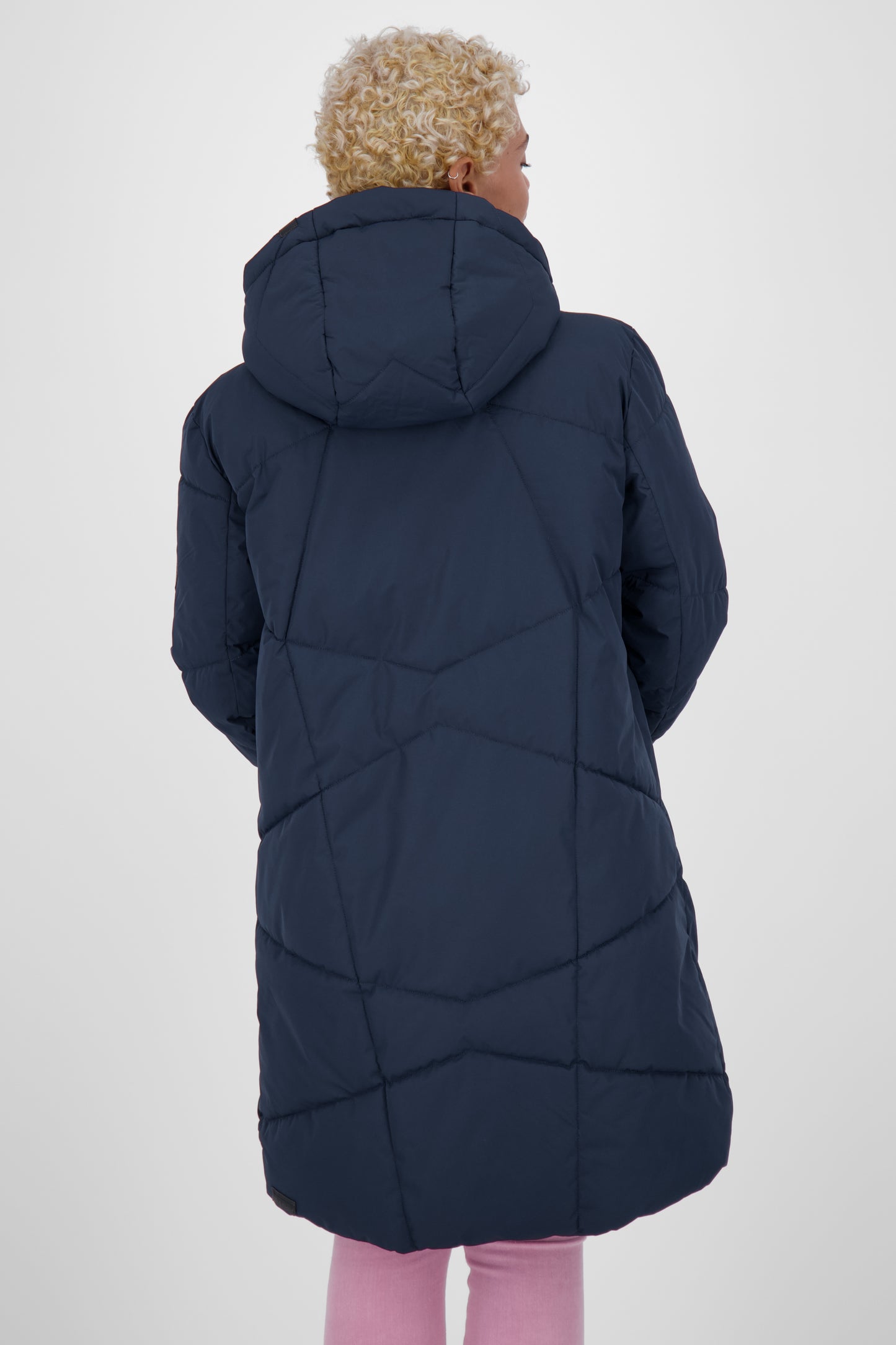 KasiaAK A - Moderne Steppjacke für Damen von Alife and Kickin Dunkelblau