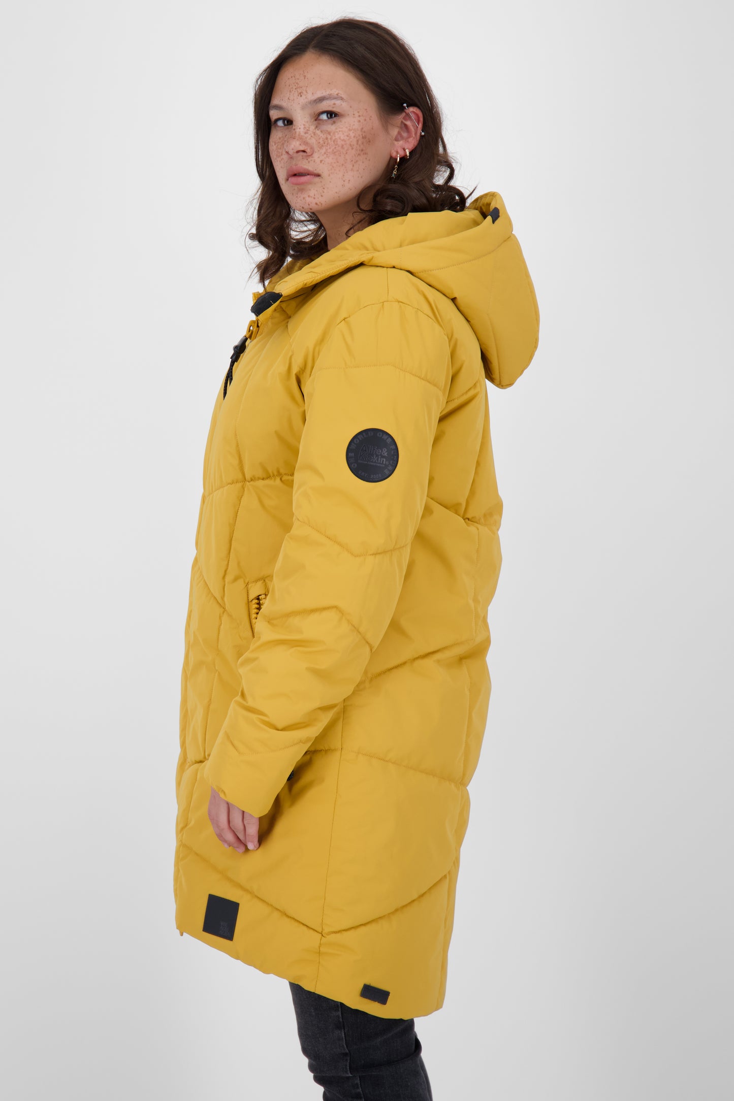 KasiaAK A - Moderne Steppjacke für Damen von Alife and Kickin Braun